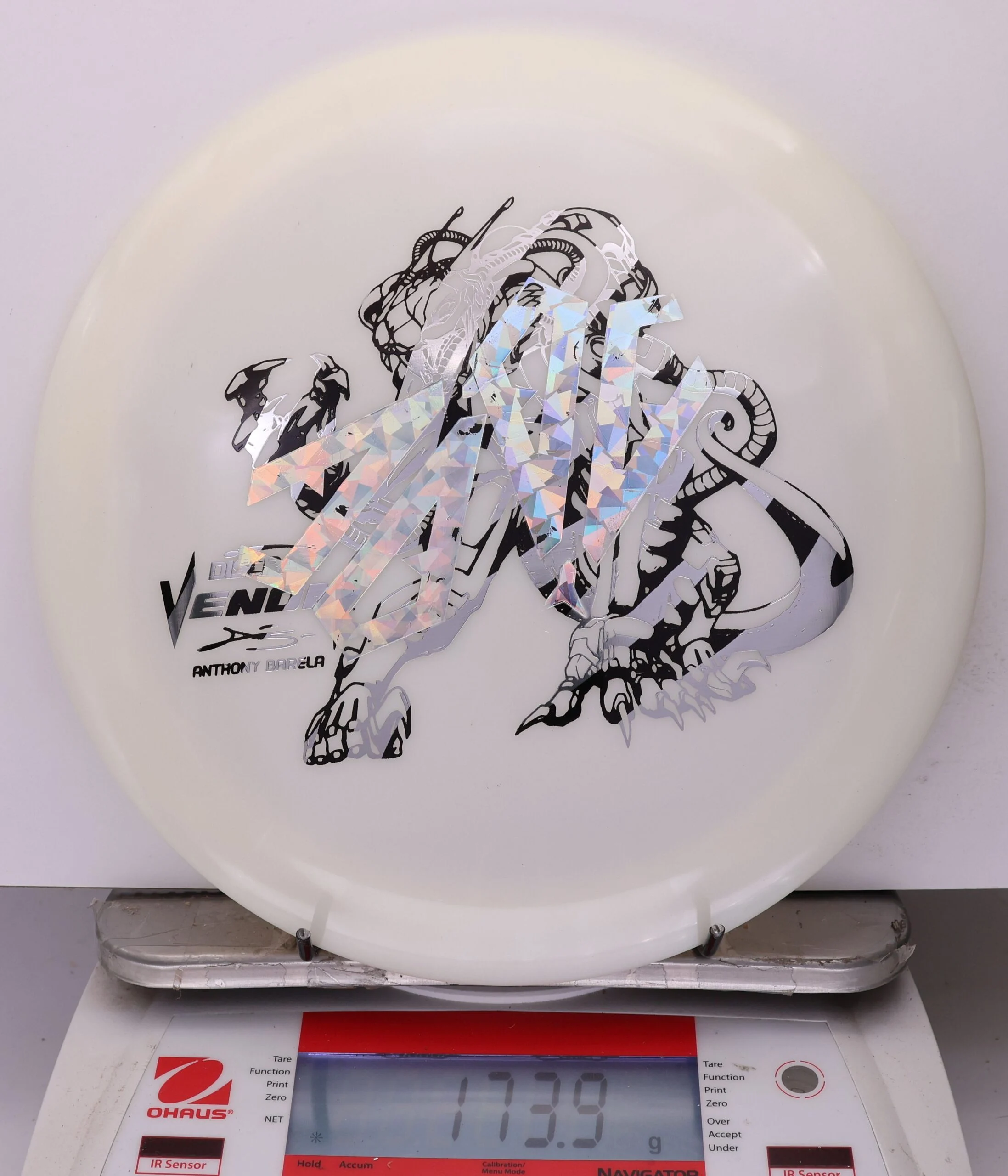 1041170 X-Out ESP Glow Venom, Anthony Barela - #423 White, 174