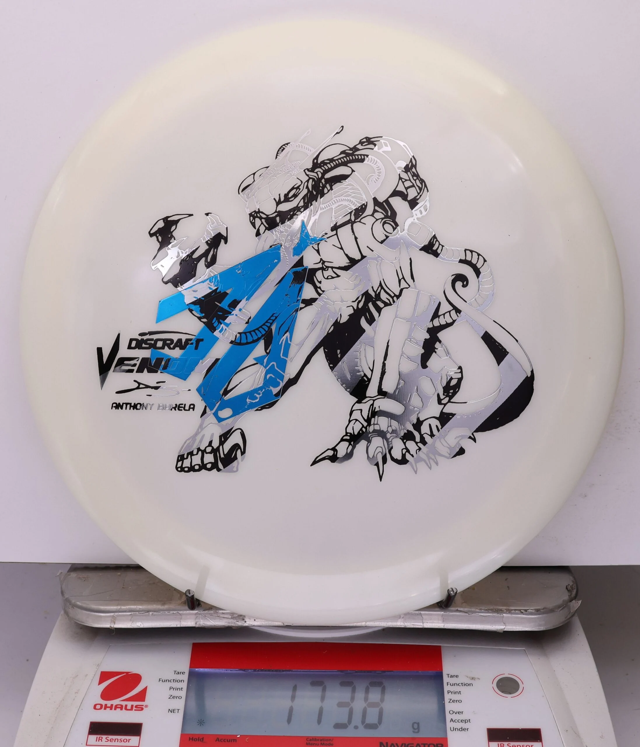 1041201 X-Out ESP Glow Venom, Anthony Barela - #432 White, 174