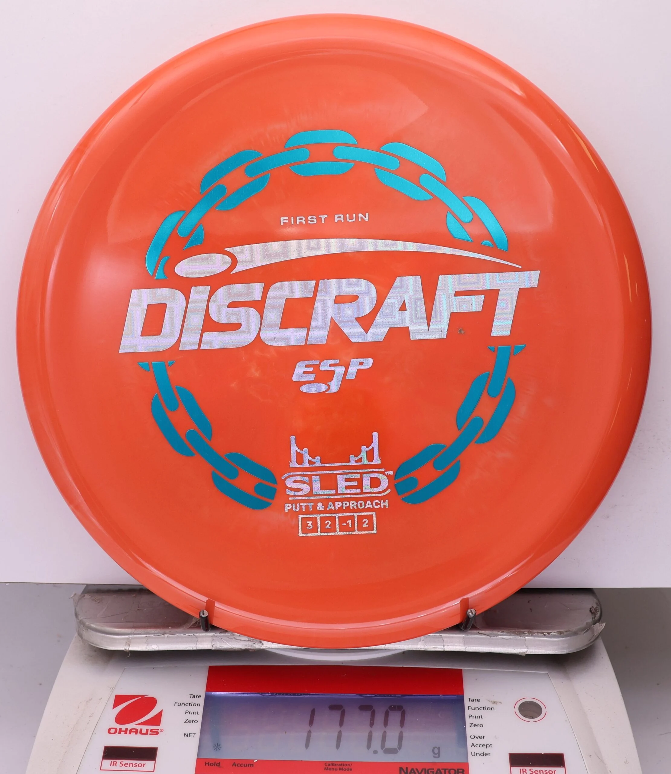 1041913 X-Out ESP Sled, First Run - #416 Orange, 177