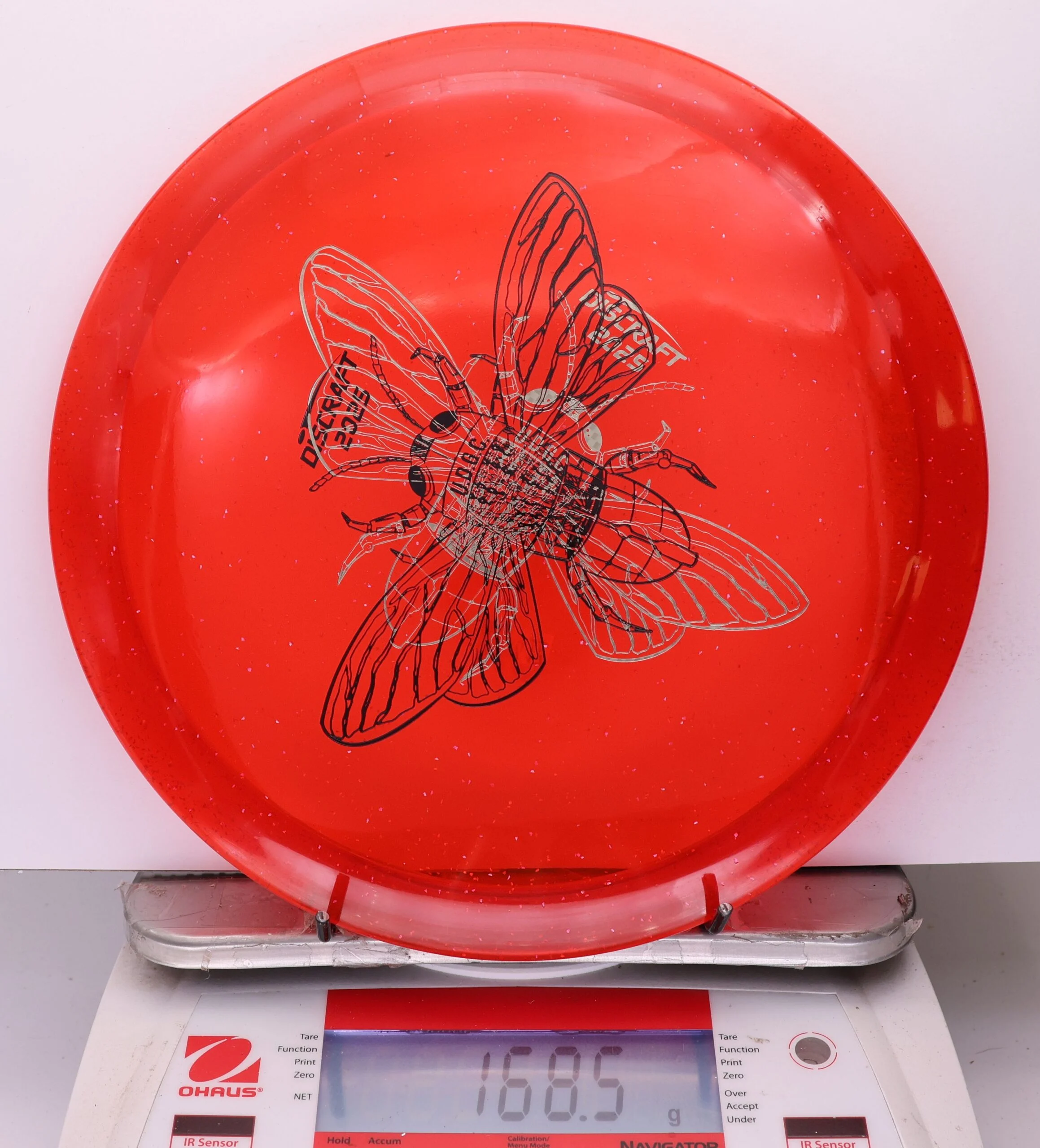 1043032 X-Out Z Sparkle Cicada - #417 Red, 169