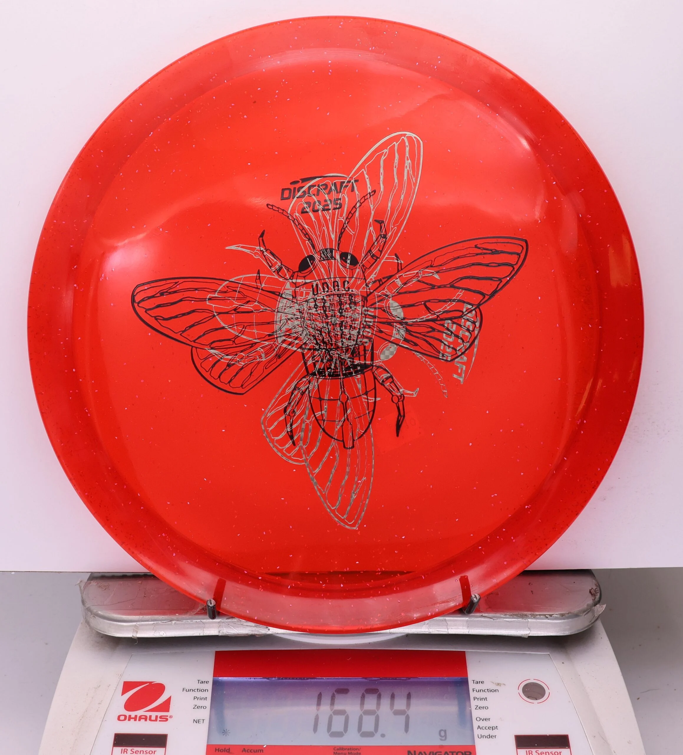 1043038 X-Out Z Sparkle Cicada - #419 Red, 168