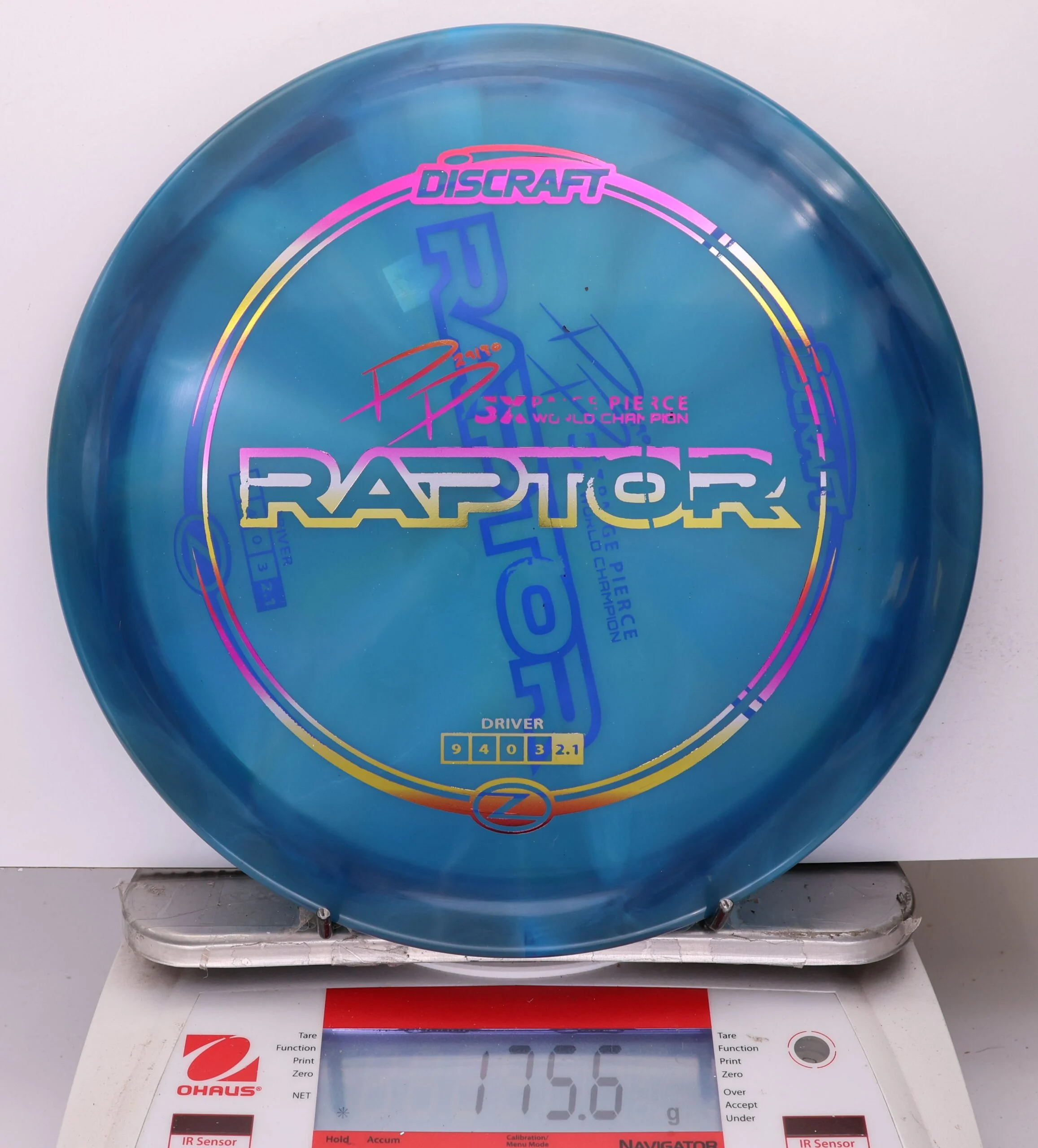 1043064 X-Out Z Raptor, Paige Pierce 5x - #417 DarkBlue, 176