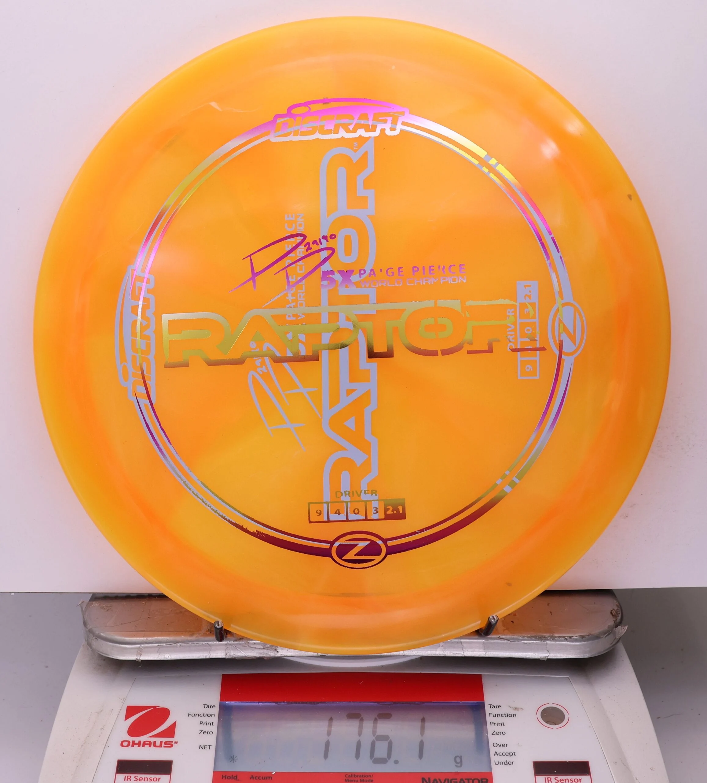 1043082 X-Out Z Raptor, Paige Pierce 5x - #421 Orange, 176