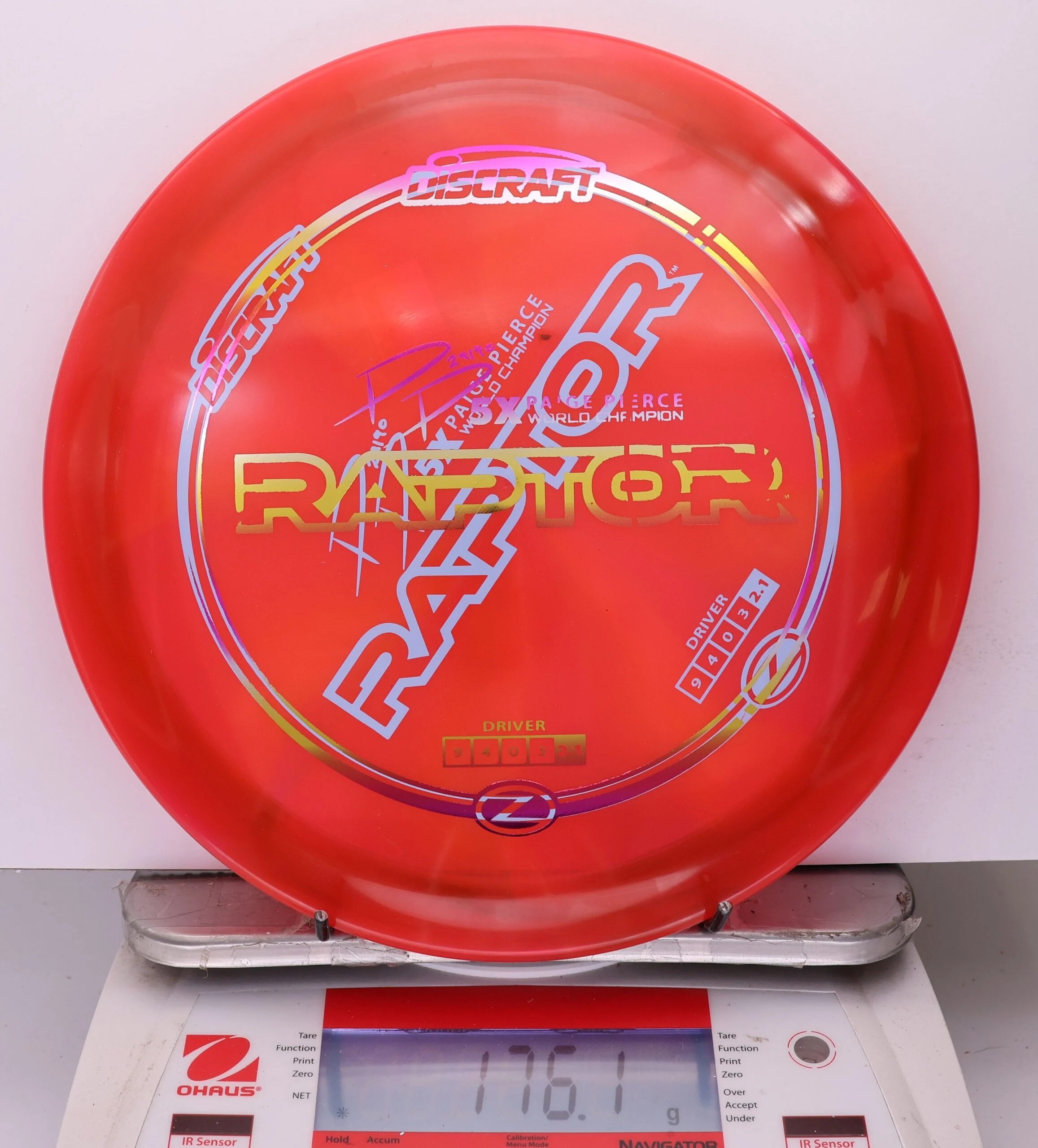 1043086 X-Out Z Raptor, Paige Pierce 5x - #425 Red, 176