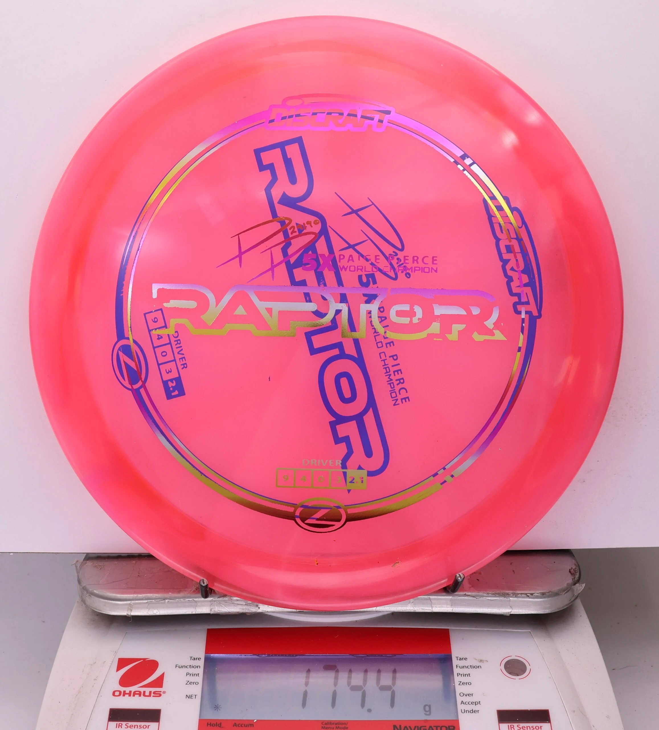 1043104 X-Out Z Raptor, Paige Pierce 5x - #429 Pink, 174