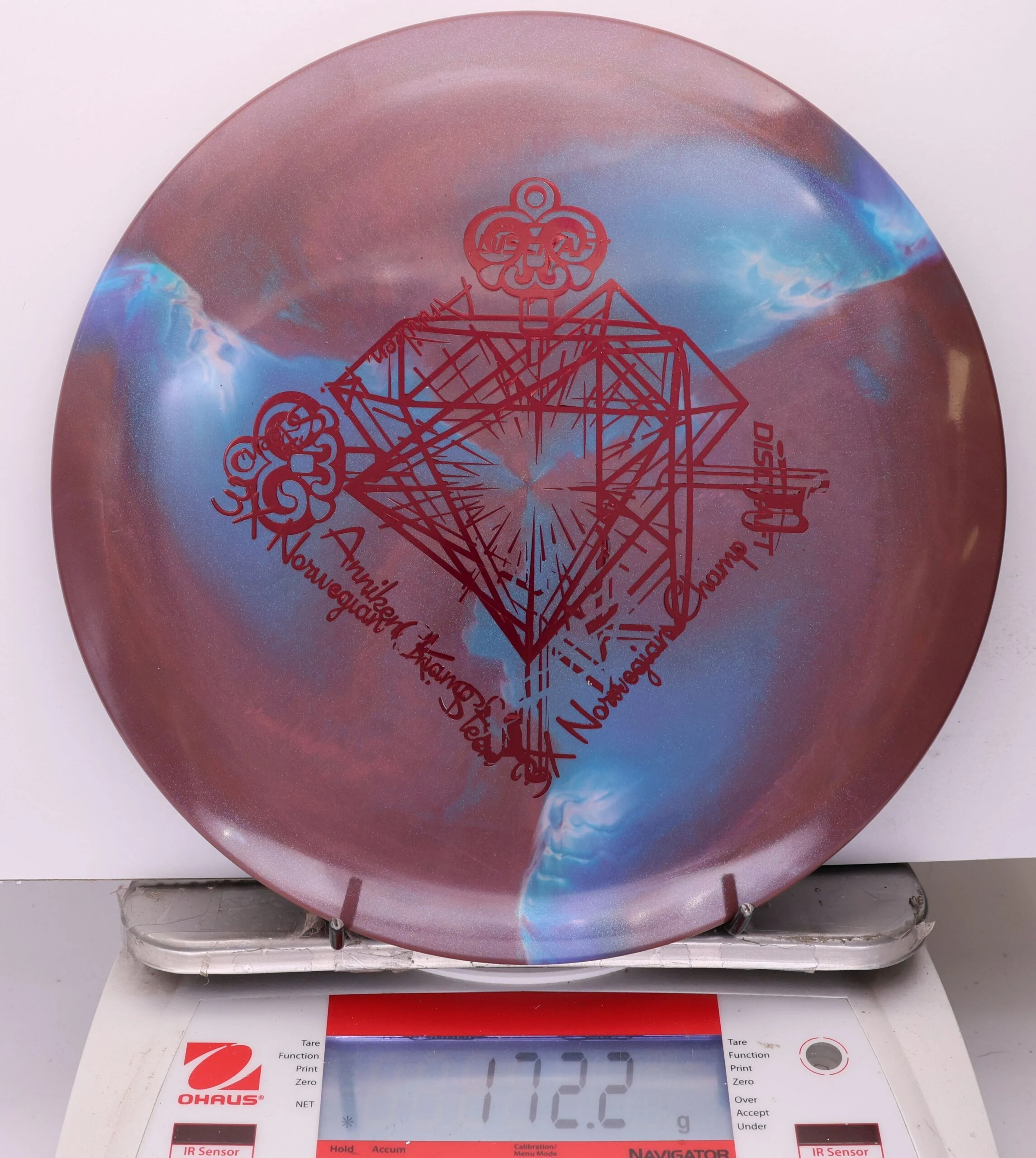 1043318 X-Out ESP Colorshift Cicada - #416 BrickBlue, 172