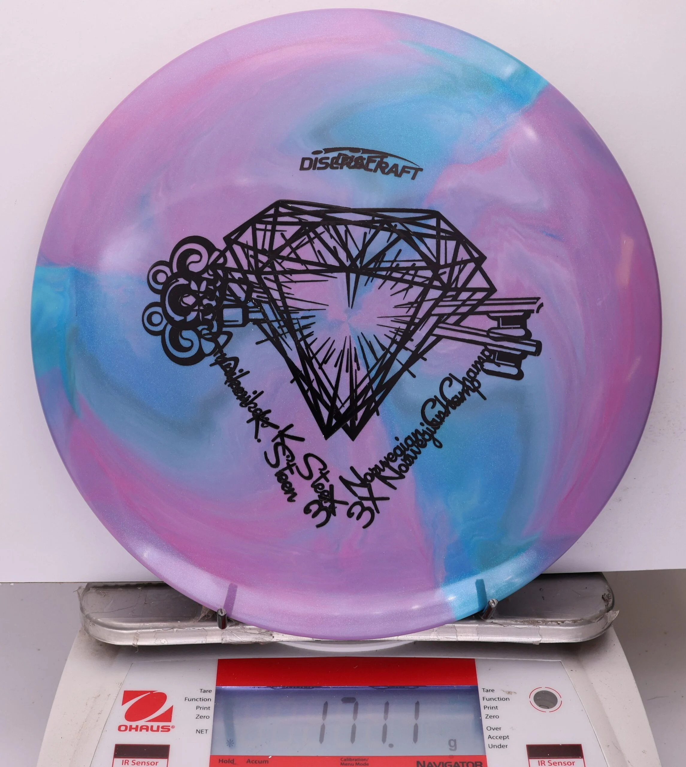 1043320 X-Out ESP Colorshift Cicada - #418 PurpleBlue, 171