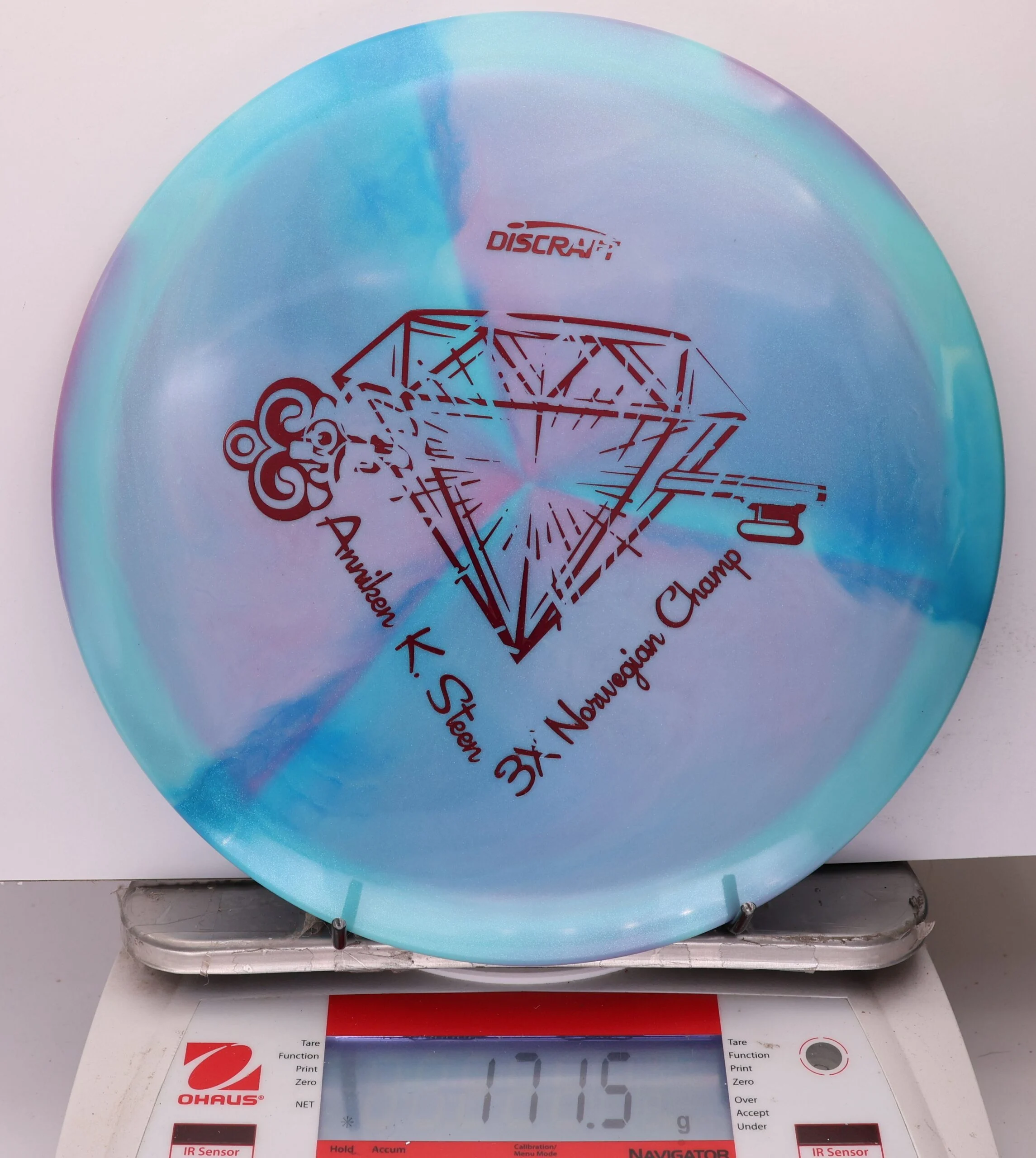 1043342 X-Out ESP Colorshift Cicada - #421 LtBluePink, 172