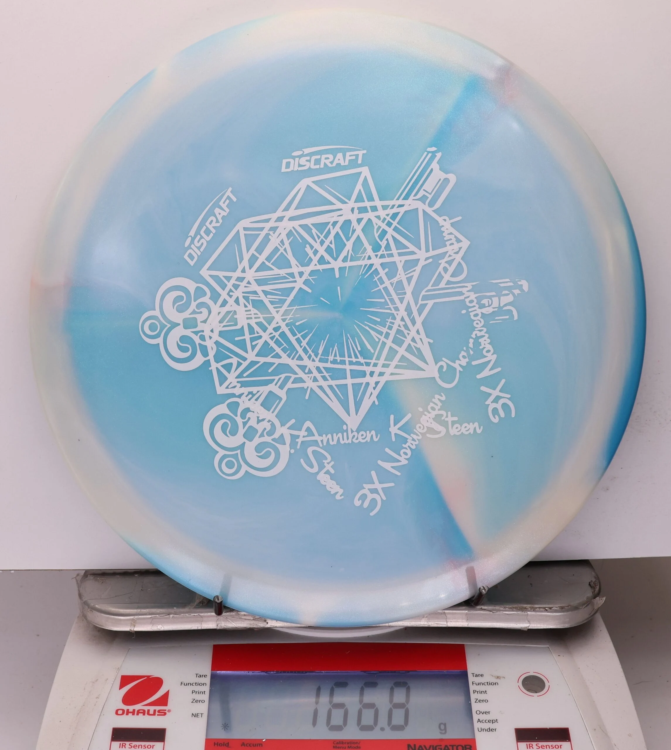 1043366 X-Out ESP Colorshift Cicada - #426 WhiteBlue, 167