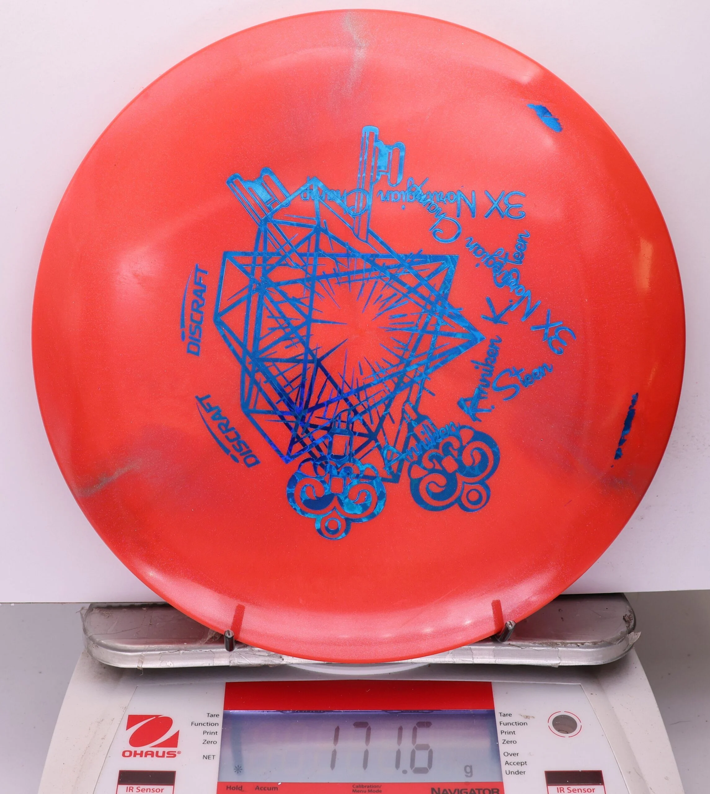 1043368 X-Out ESP Colorshift Cicada - #428 RedOrange, 172