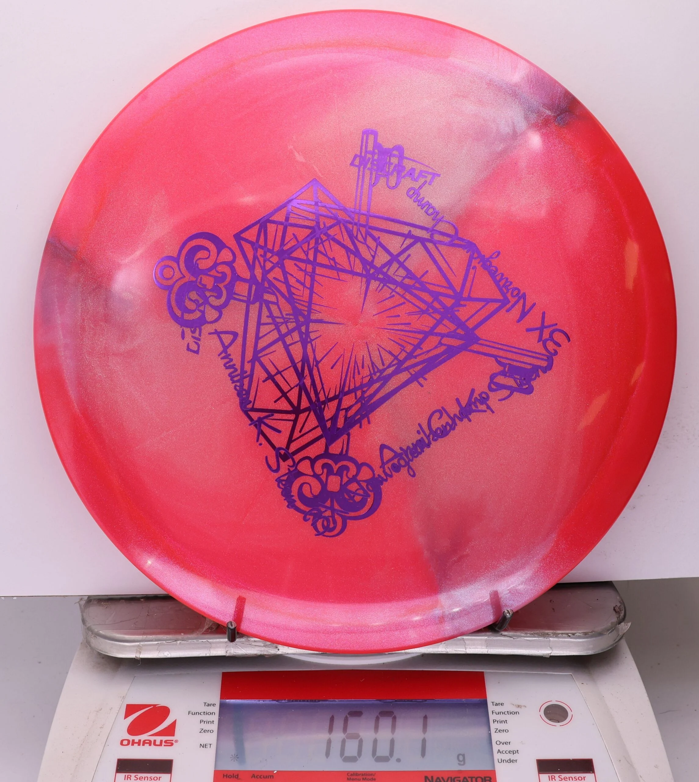 1043369 X-Out ESP Colorshift Cicada - #429 PinkRed, 160
