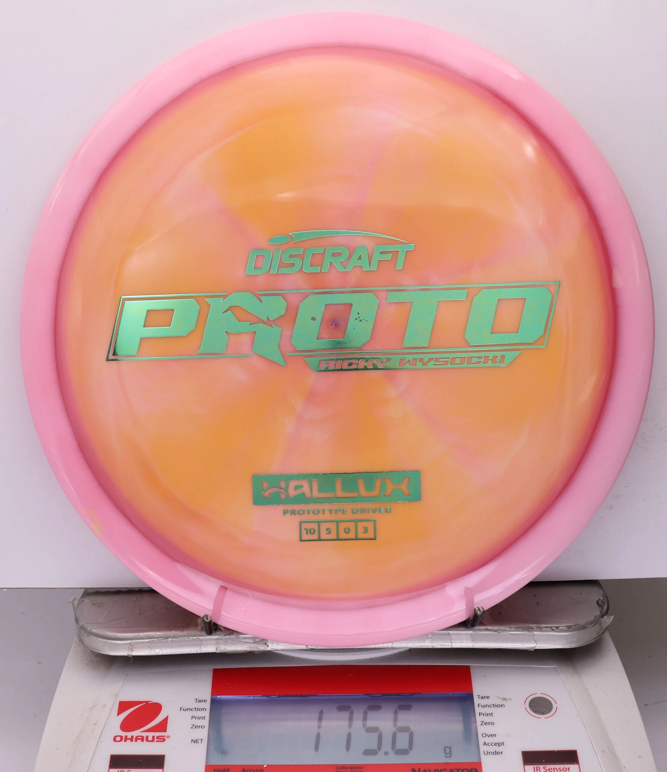 1043429 X-Out Prototype ESP Hallux, Ricky Wysocki - #419 PinkYelloOrng, 176