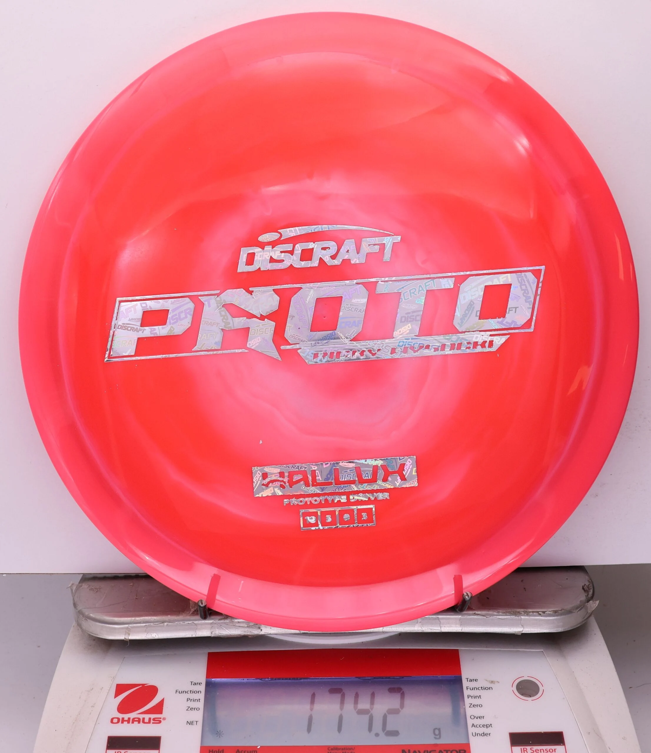 1043430 X-Out Prototype ESP Hallux, Ricky Wysocki - #420 PinkRed, 174