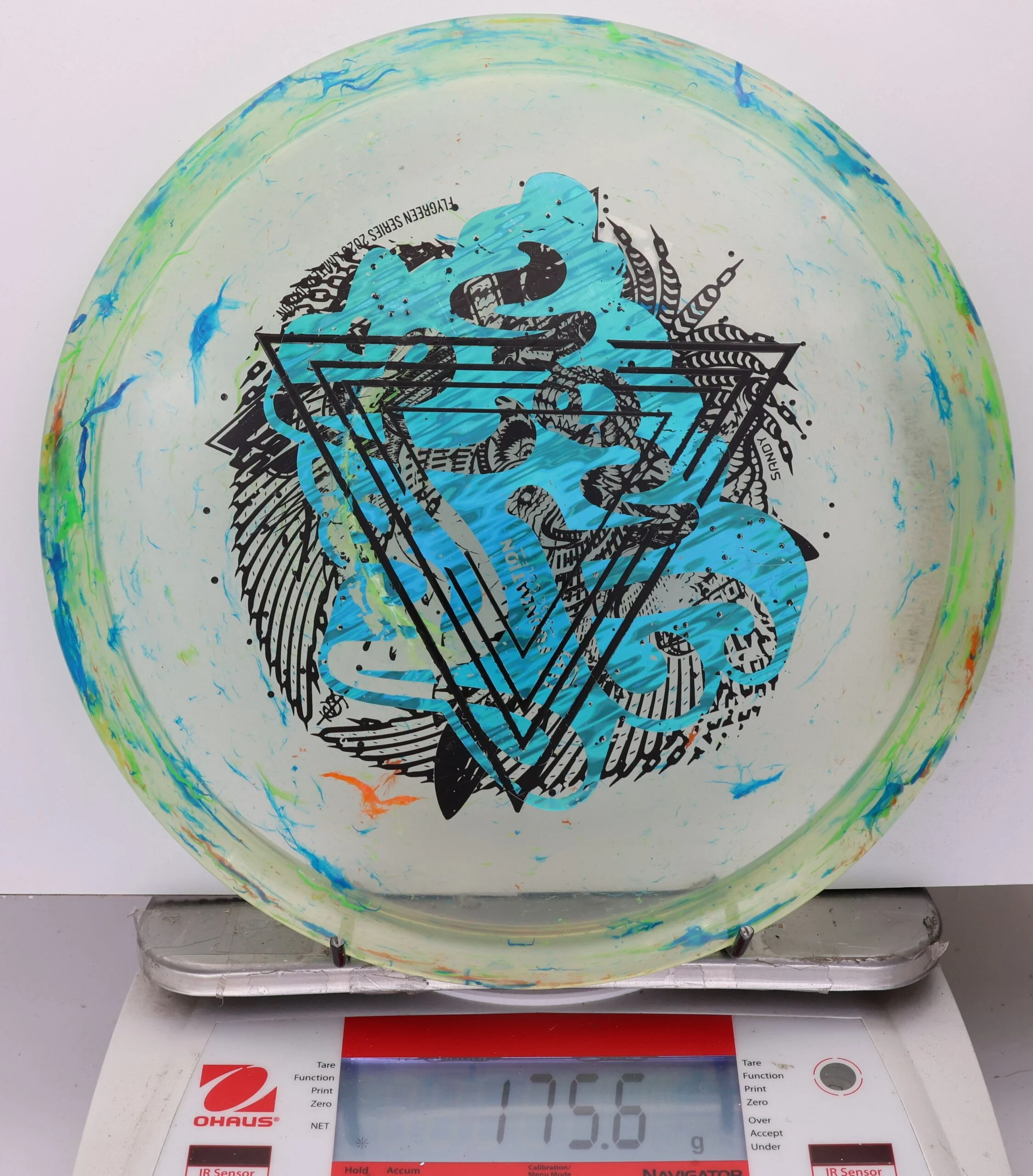 1043508 X-Out Z FLX Jawbreaker Buzzz SS - #421 GreenBlue, 176