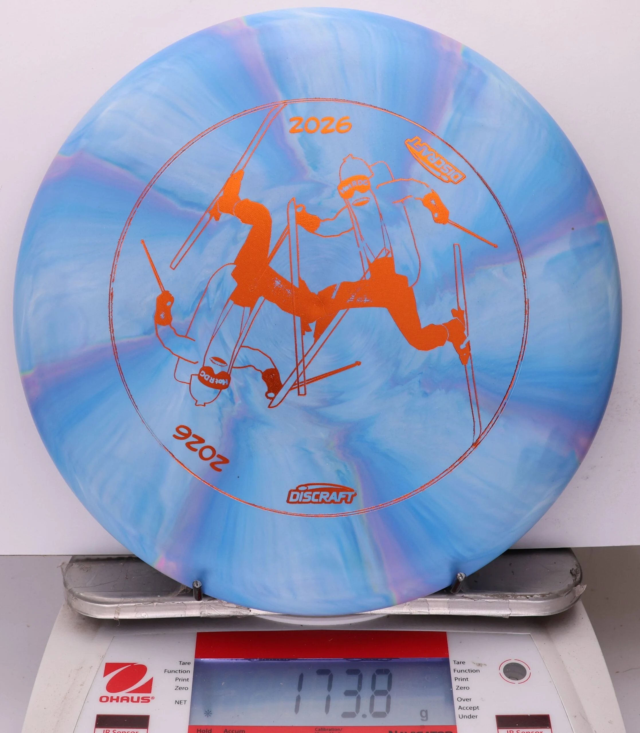 1043897 X-Out Crazy Tuff Swirl Kratos, Paul McBeth - #416 Blue, 174