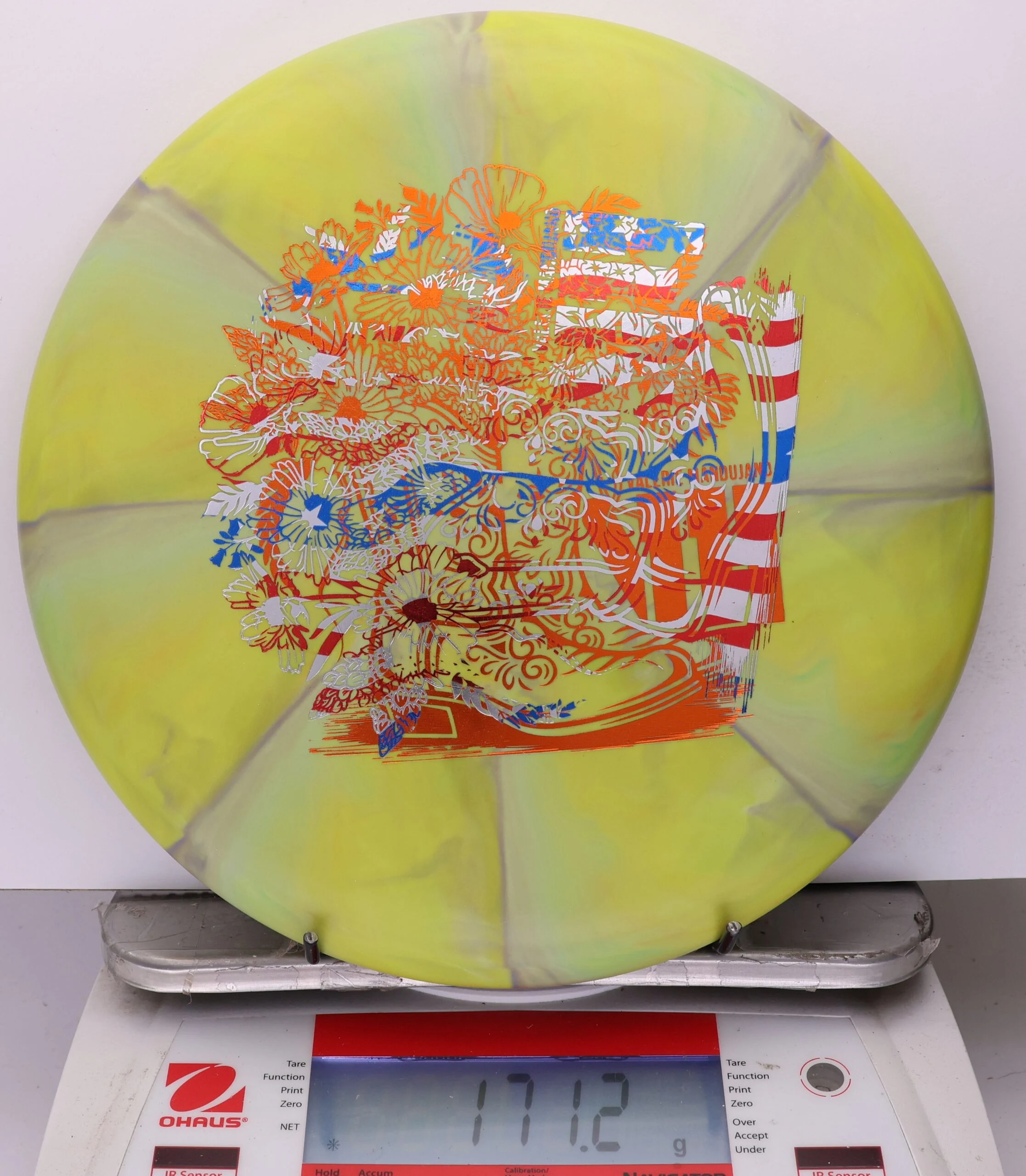 1043901 X-Out Crazy Tuff Swirl Kratos, Paul McBeth - #420 Grellow, 171