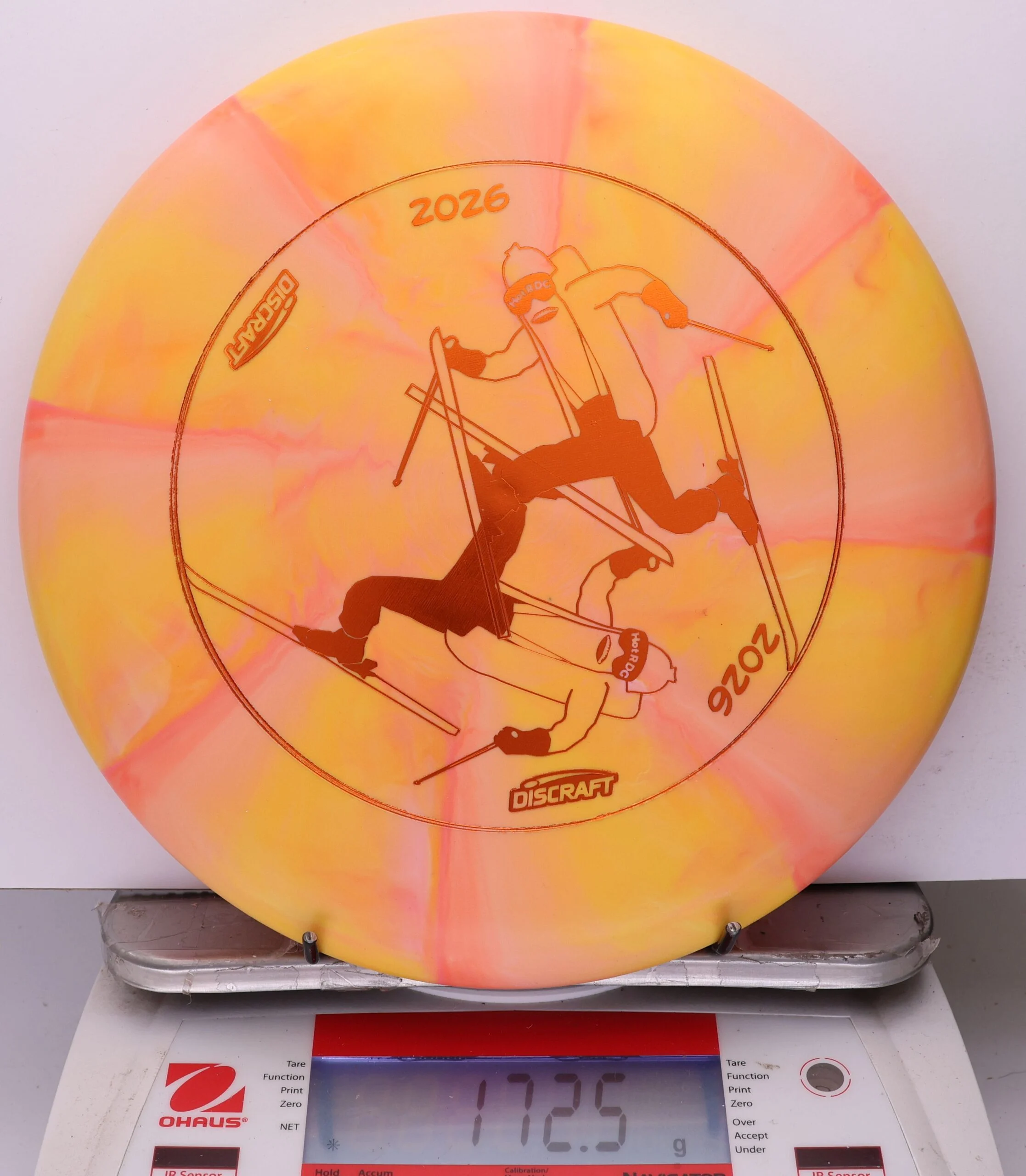 1043909 X-Out Crazy Tuff Swirl Kratos, Paul McBeth - #421 YellowPeach, 173