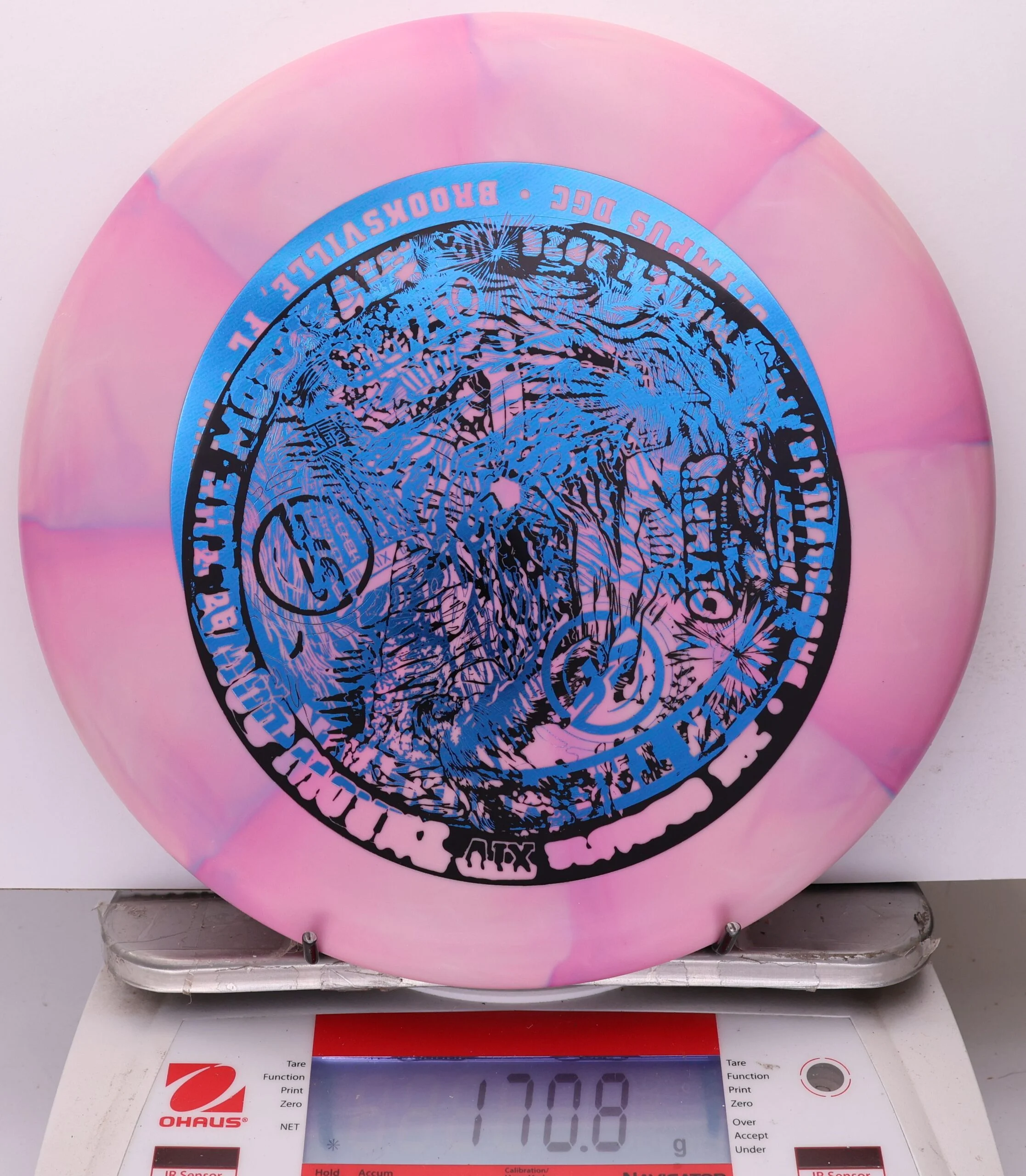 1043910 X-Out Crazy Tuff Swirl Kratos, Paul McBeth - #422 Pink, 171