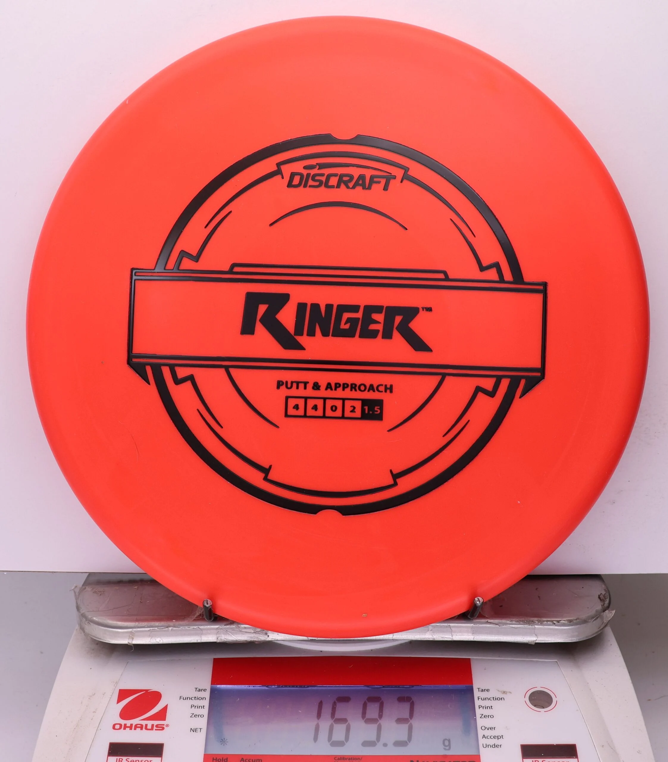 1044125 X-Out Putter Line Hard Ringer - #415 Red, 169