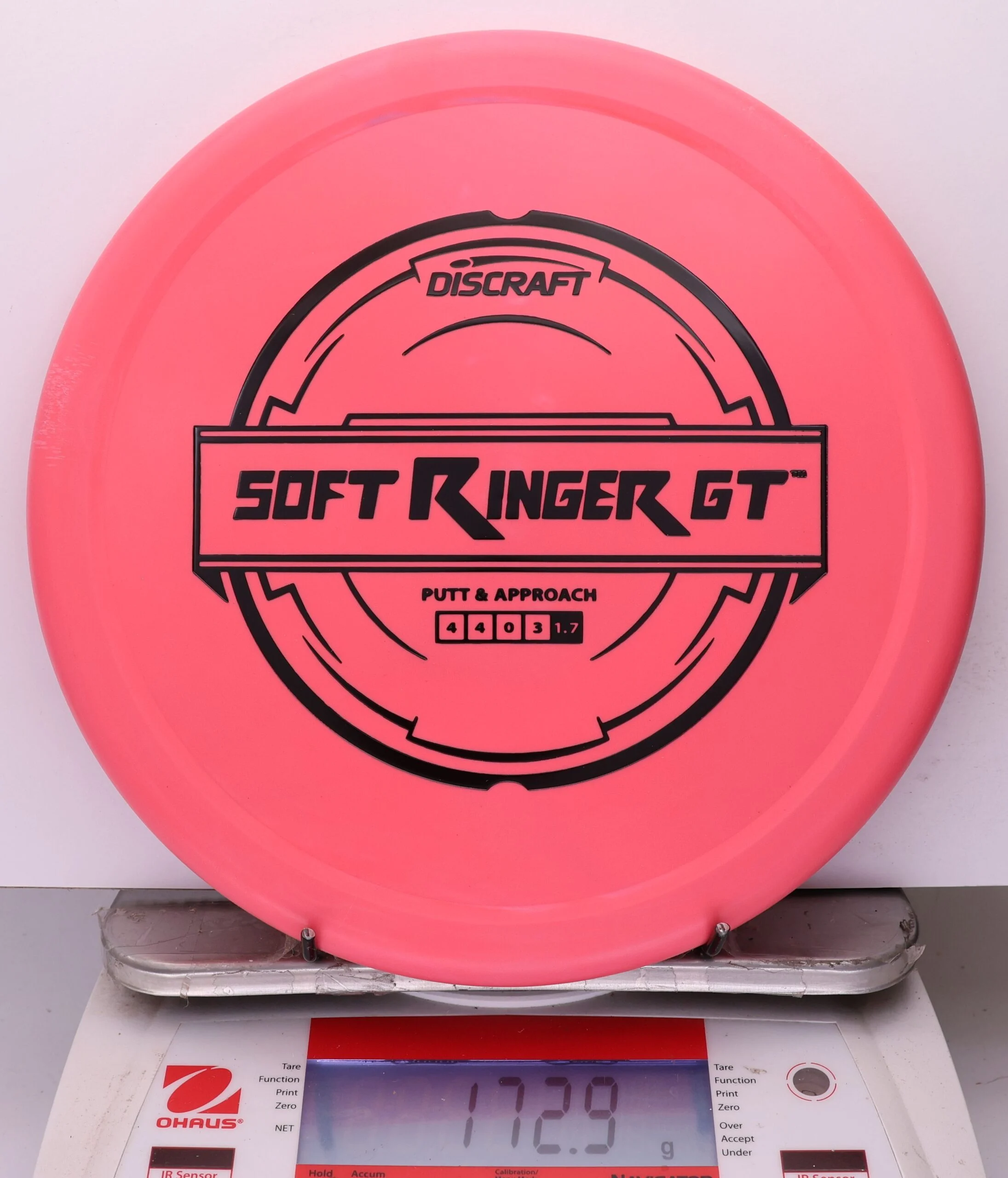 1044129 X-Out Putter Line Soft Ringer GT - #416 PinkRed, 173