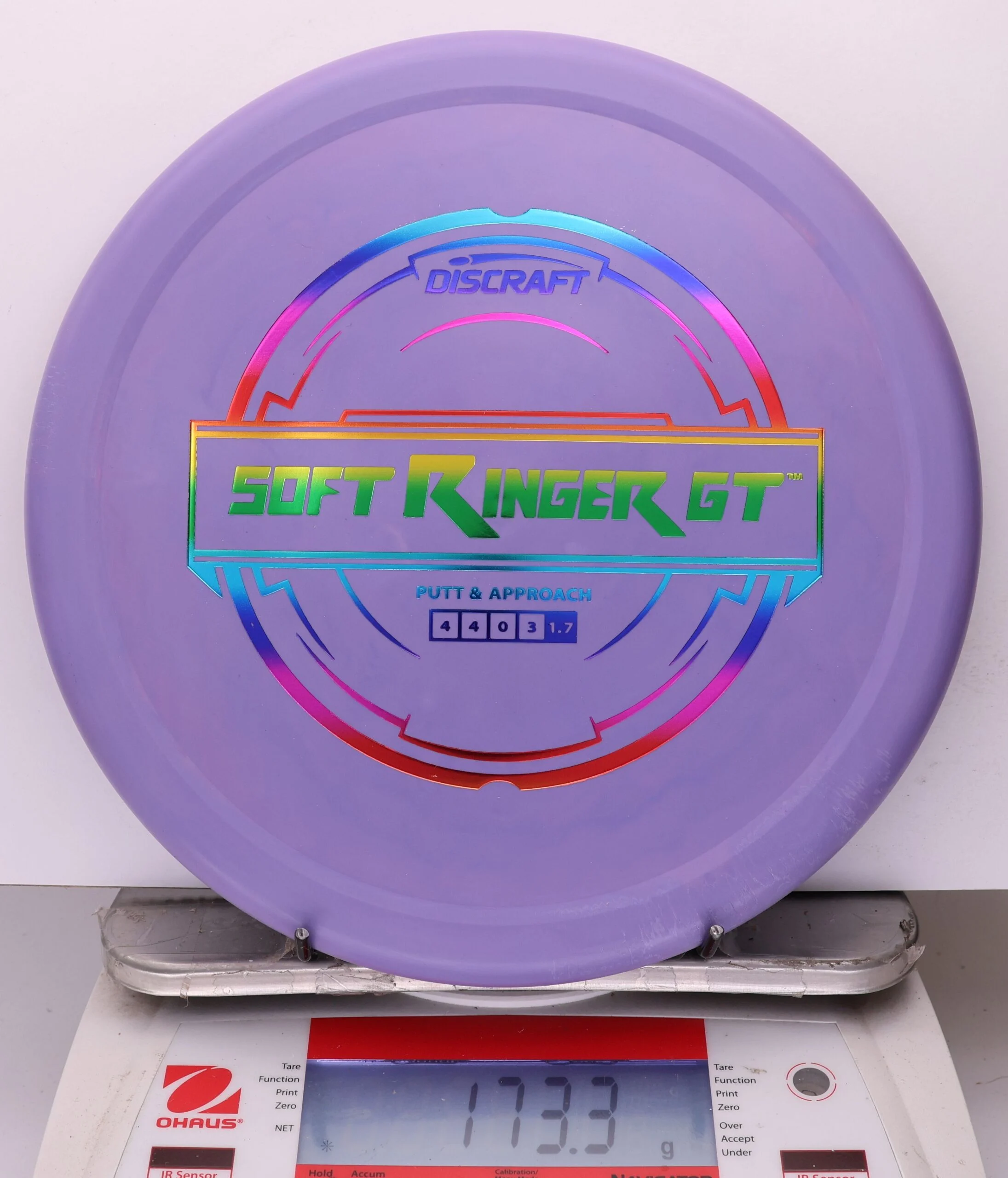 1044130 X-Out Putter Line Soft Ringer GT - #417 Purple, 173