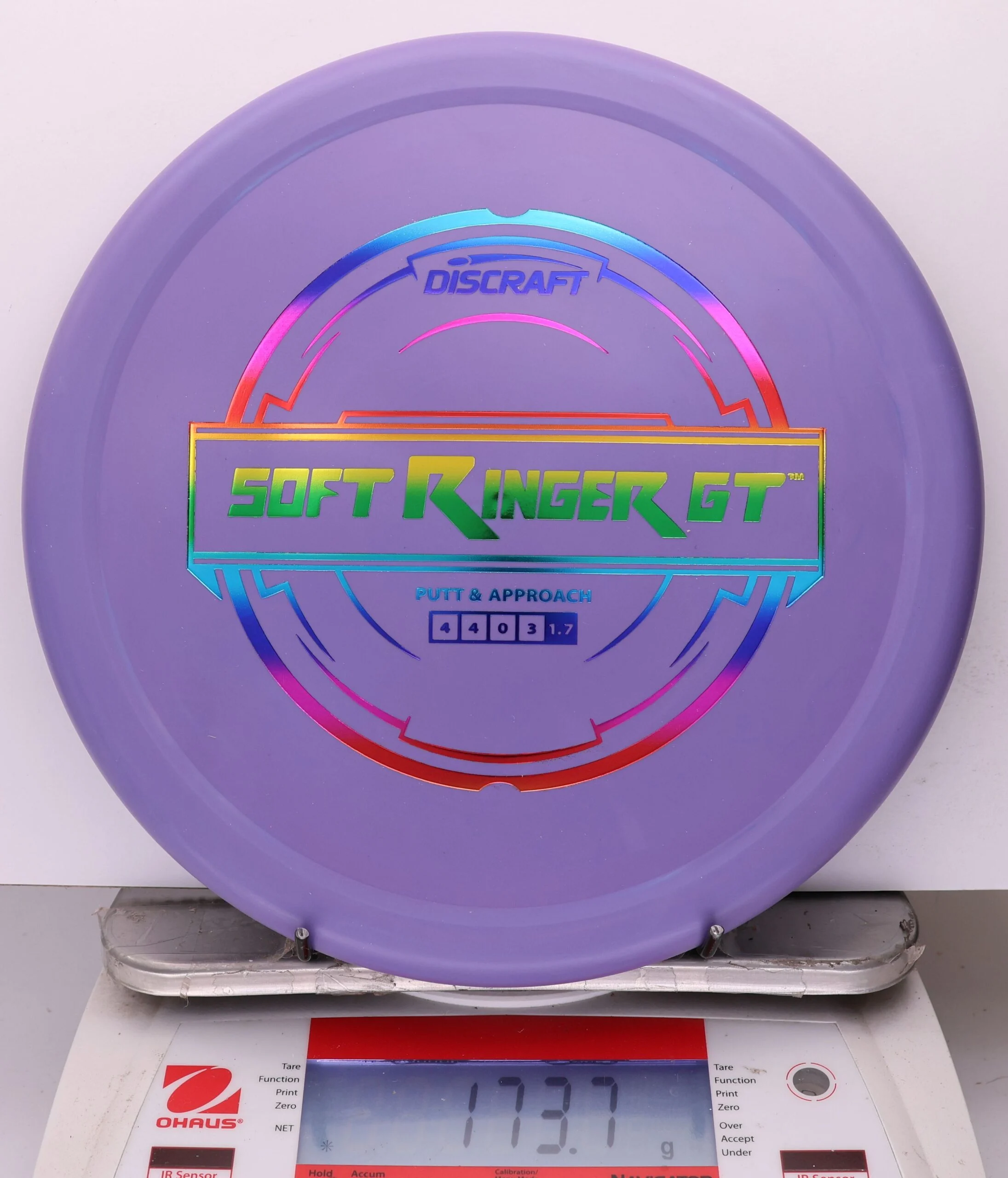 1044139 X-Out Putter Line Soft Ringer GT - #419 Purple, 174