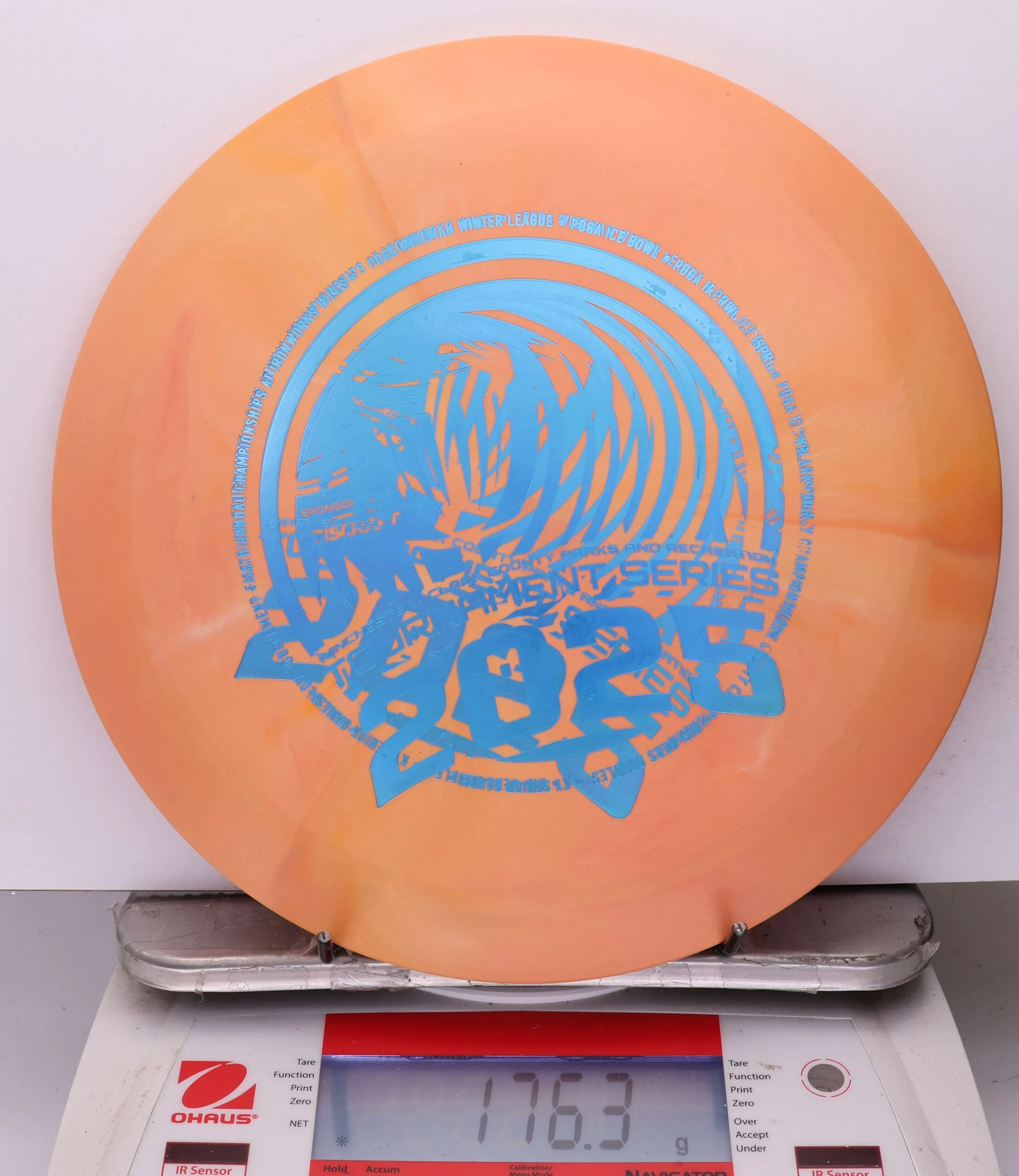 1044148 X-Out D-Line Swirl Thrasher - #415 Orange, 176