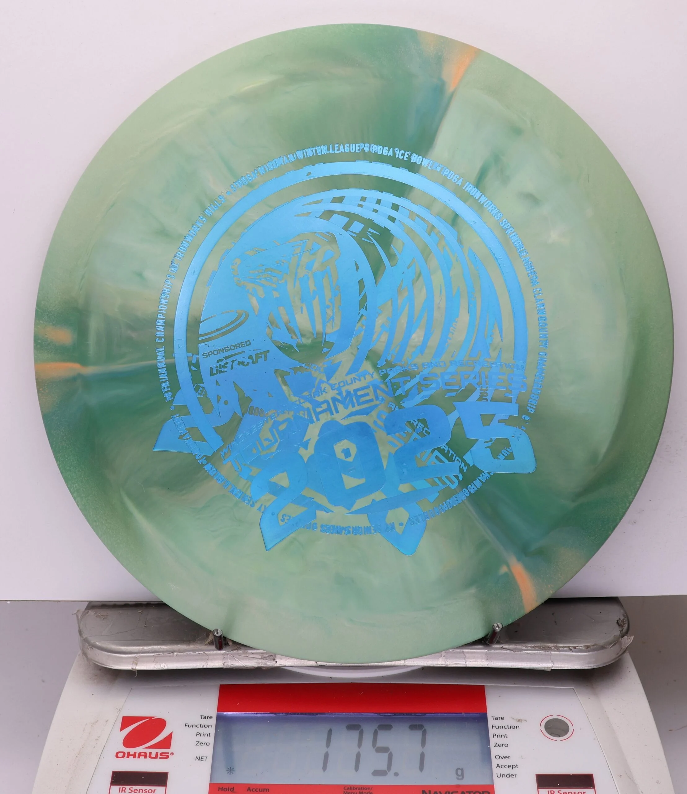 1044149 X-Out D-Line Swirl Thrasher - #416 Green, 176