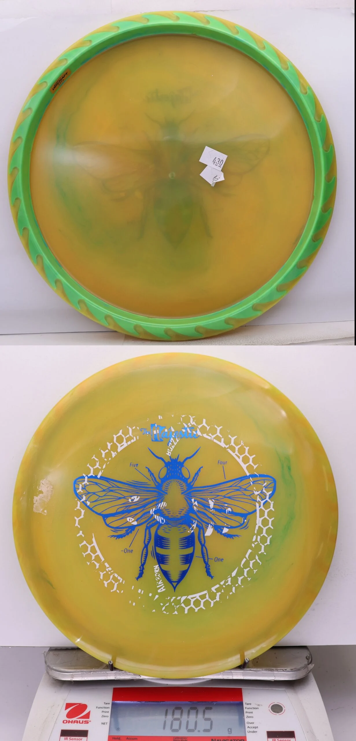 1044312 X-Out Fuzed Line Buzzz - Buzzzsaw - #430 Honey-Green, 181