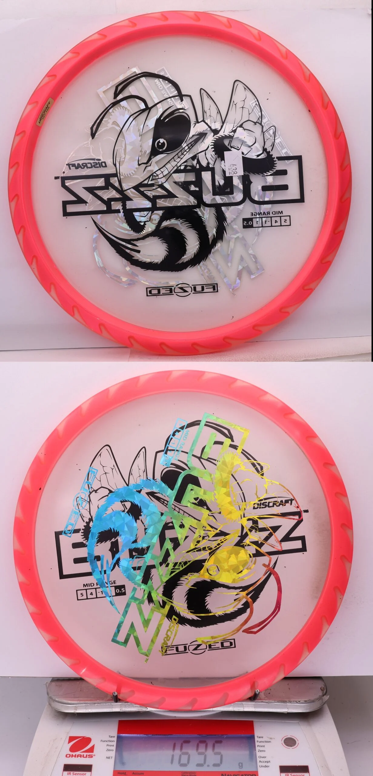 1044340 X-Out Fuzed Line Buzzz - Buzzzsaw - #438 Clear-Pink, 170