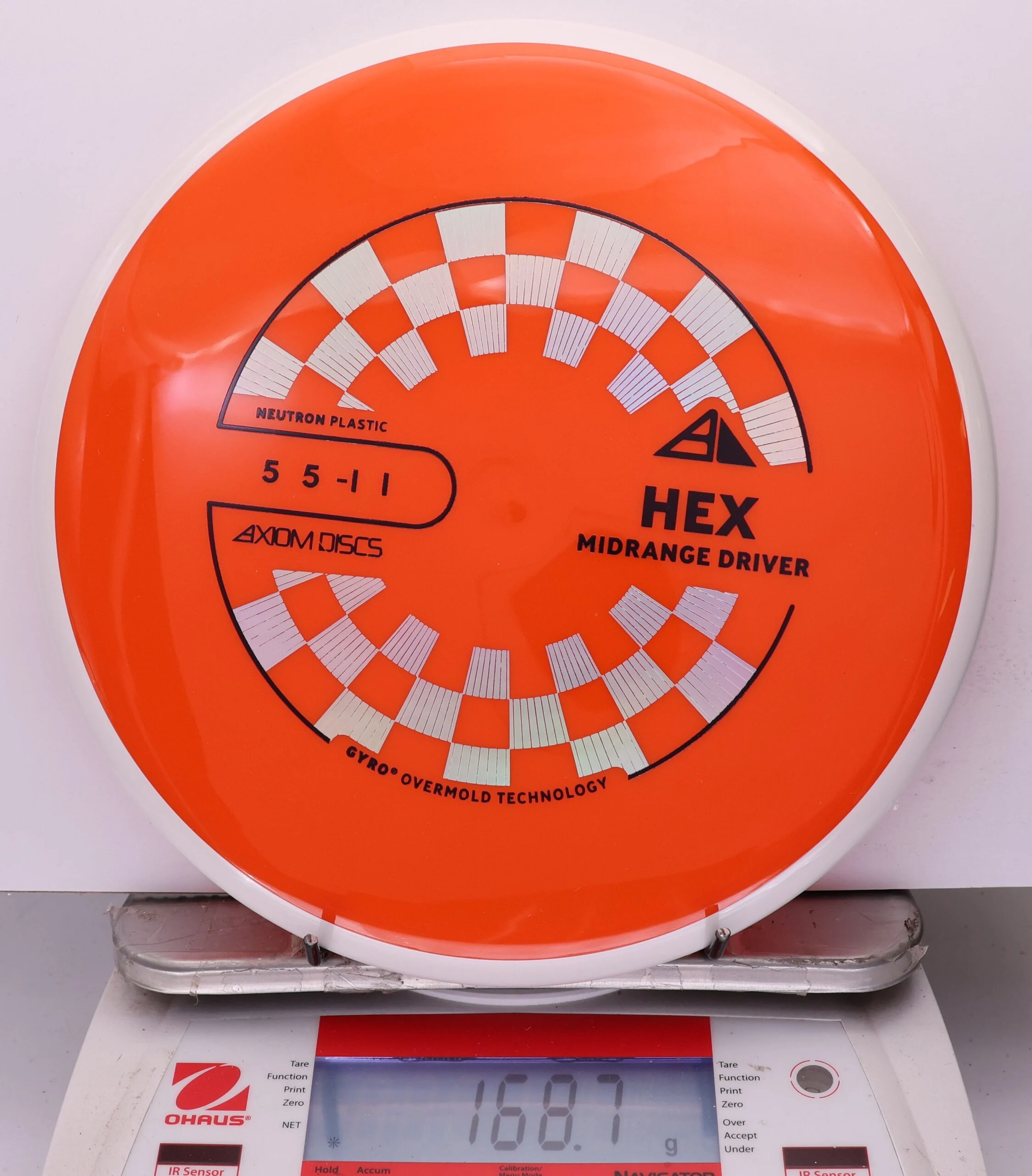 1046883 Neutron Hex, Project Lab Coat - #611 White-DkOrange, 169