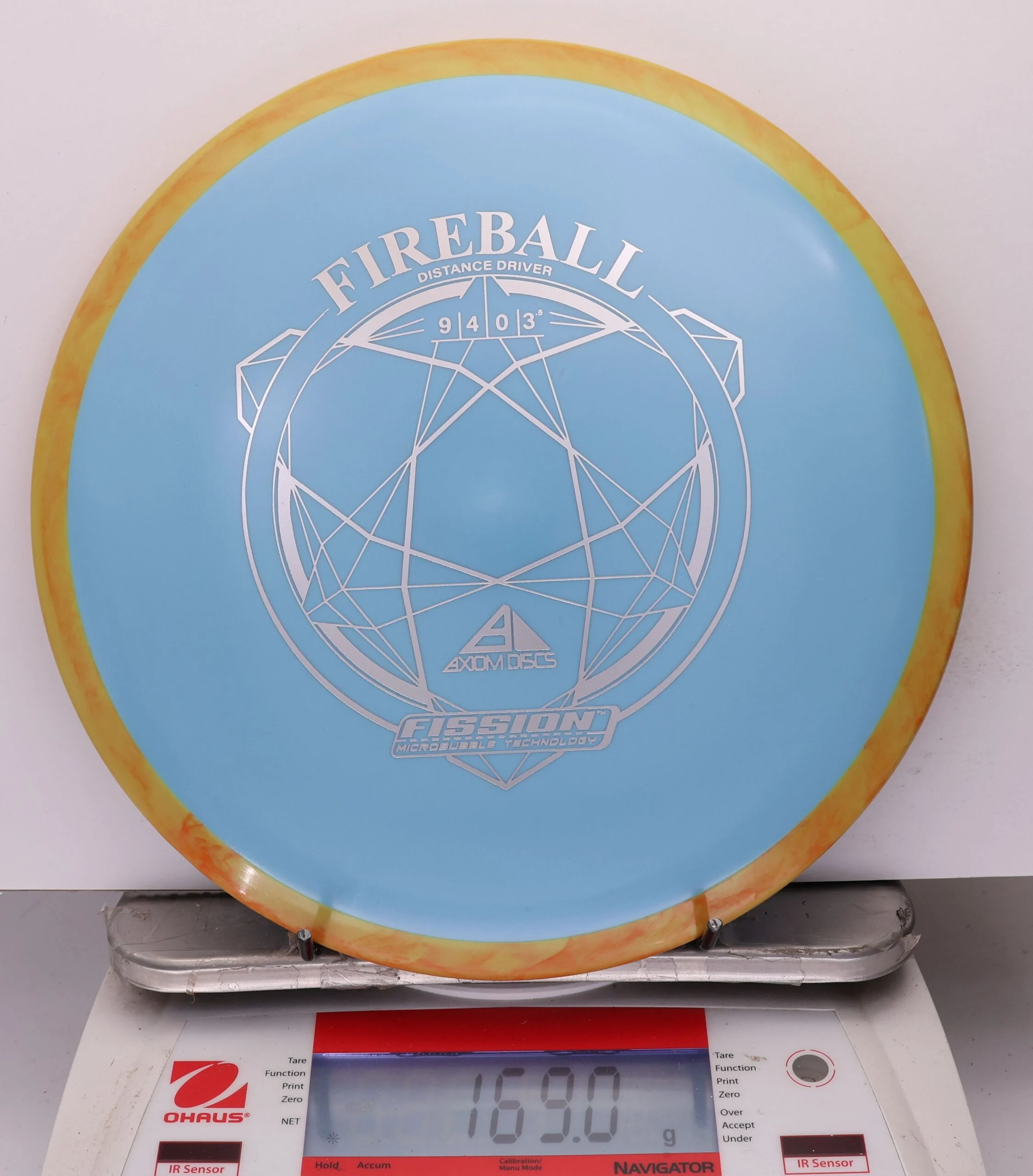 1047335 Fission Fireball - #612 OrangeYlw-PaleBlue, 169