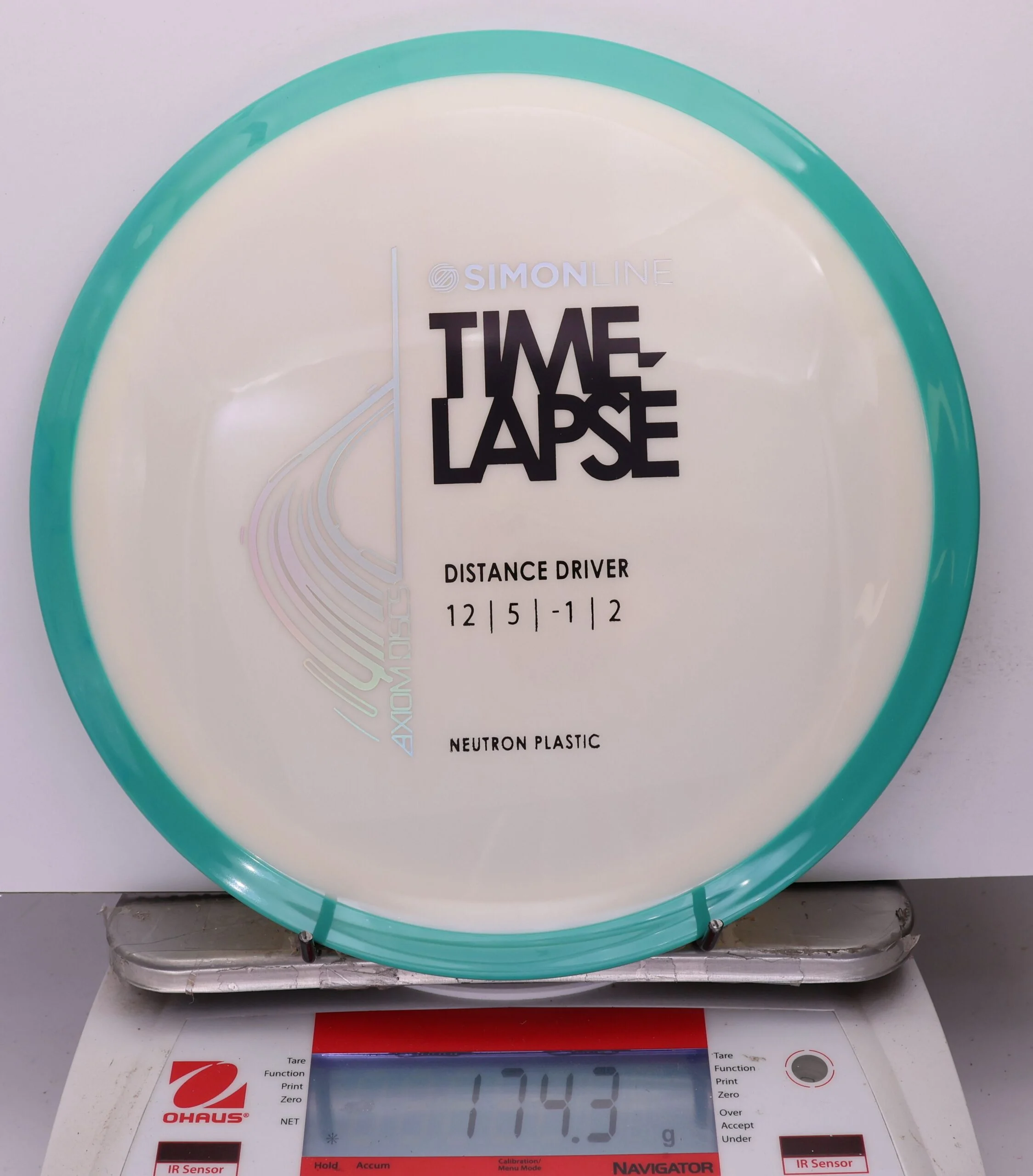 1047873 RETOOLED Simon Line Neutron Time-Lapse - #619 Teal-White, 174