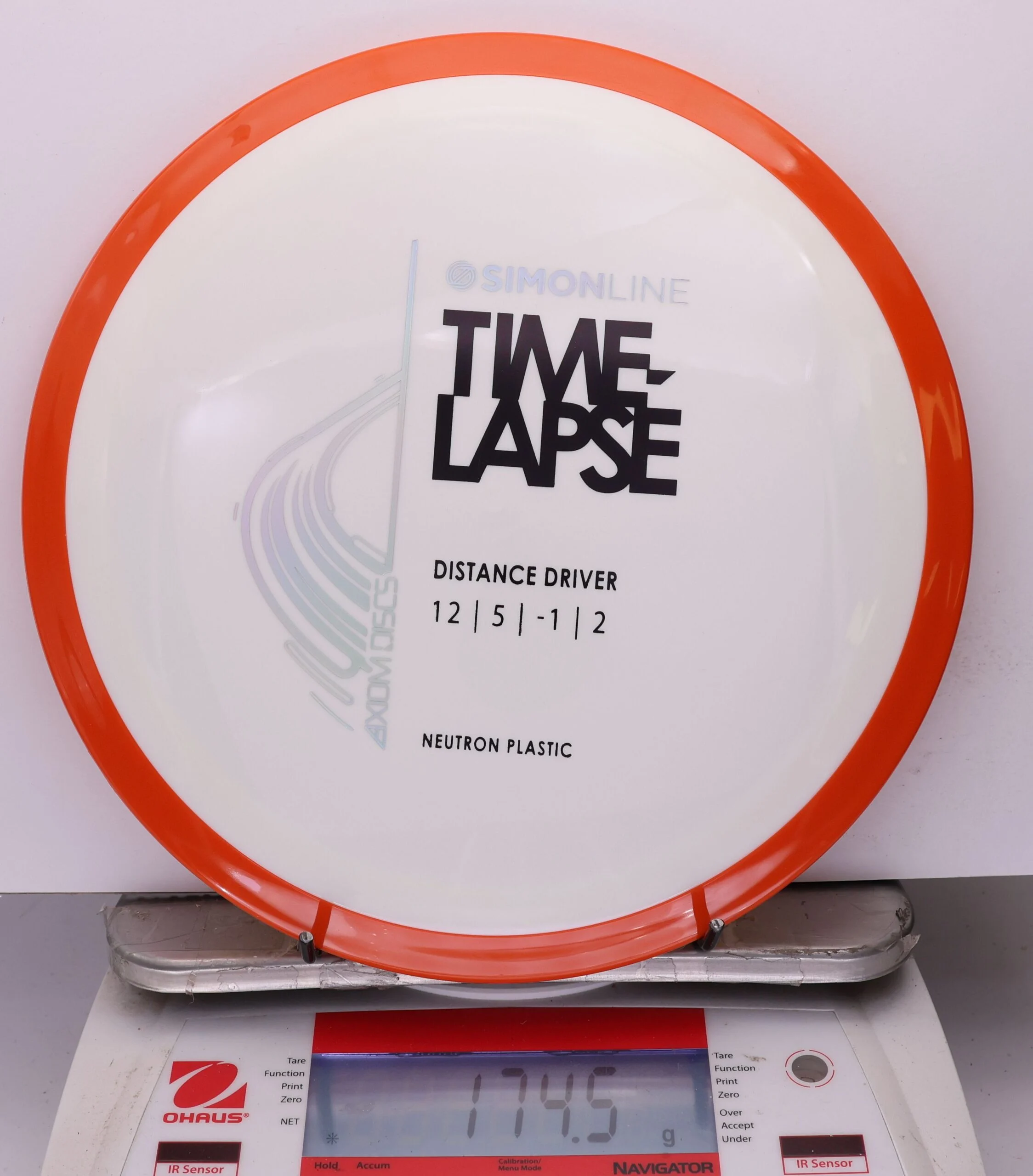 1047891 RETOOLED Simon Line Neutron Time-Lapse - #622 RedOrange-White, 175