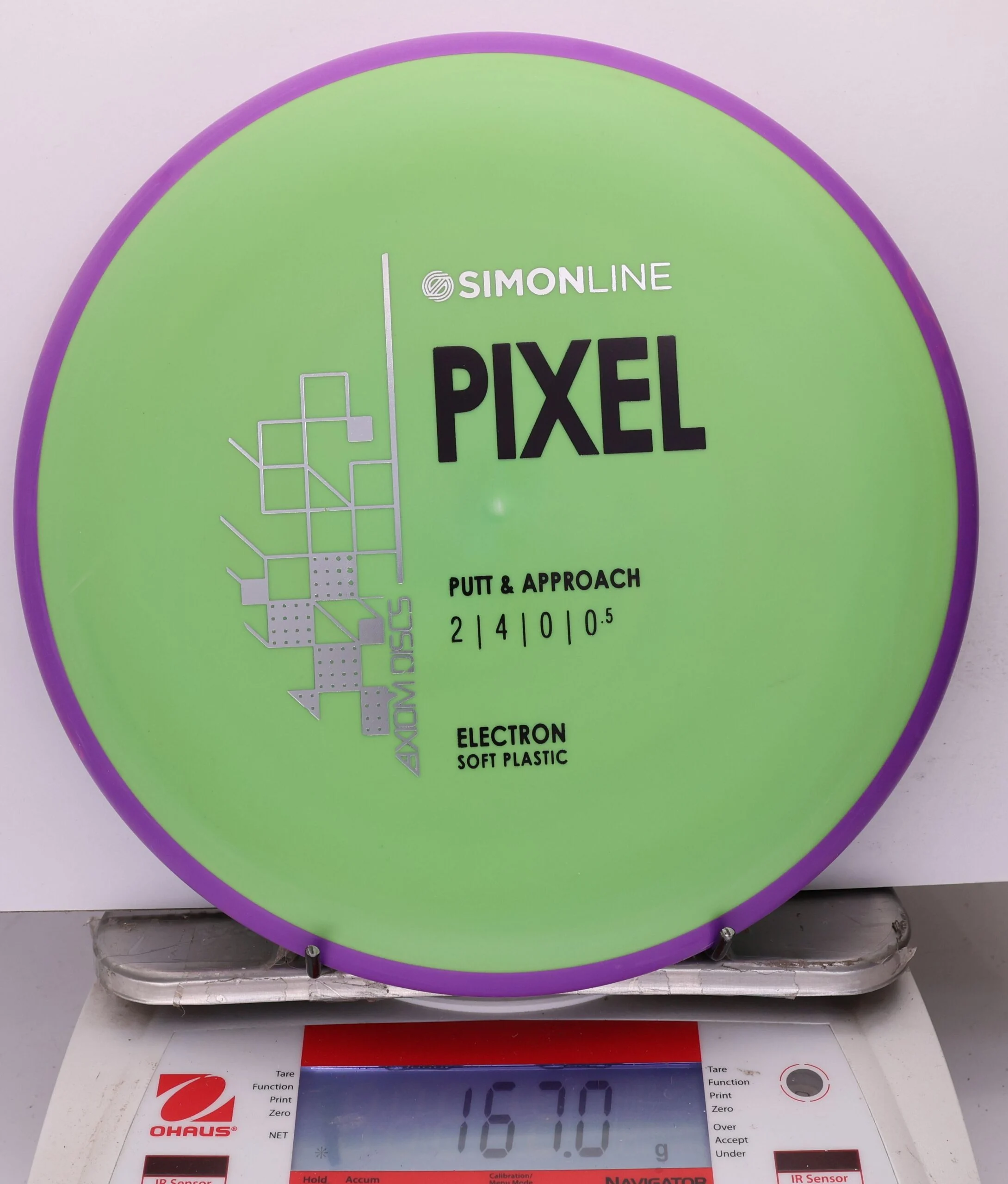 1048540 Simon Line Electron Soft Pixel - #15 Purple-Green, 167
