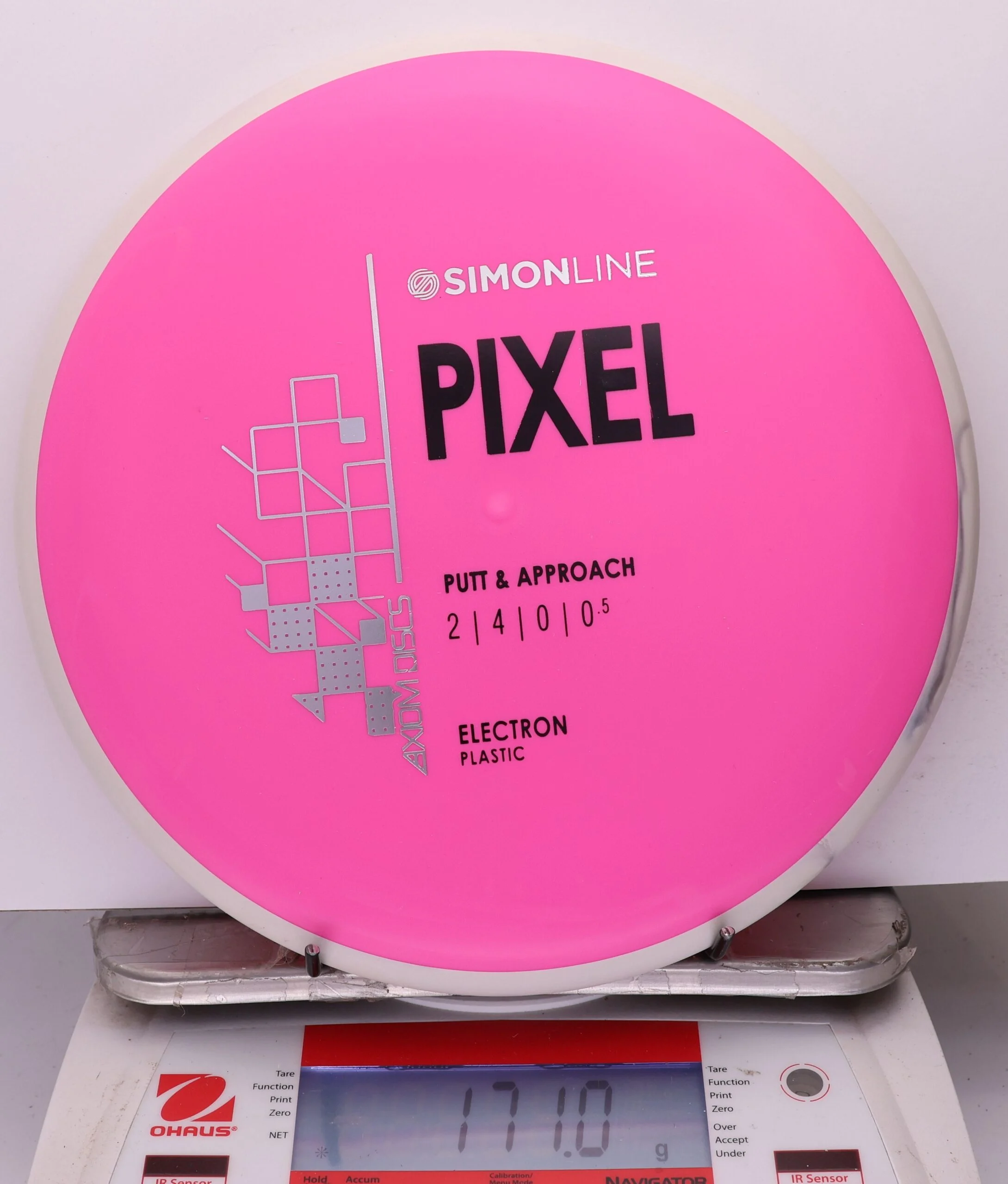 1048569 Simon Line Electron Pixel - #21 GrayWhite-HotPink, 171