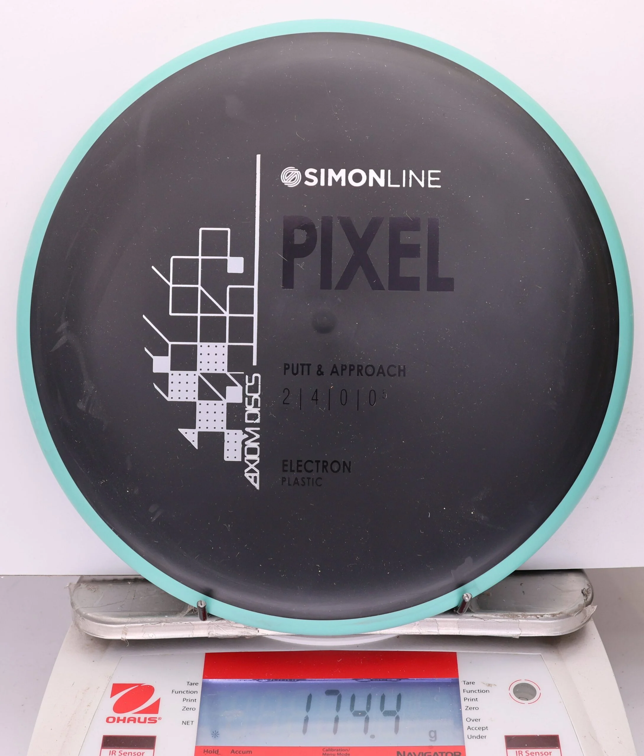1048583 Simon Line Electron Pixel - #30 Seafoam-Black, 174
