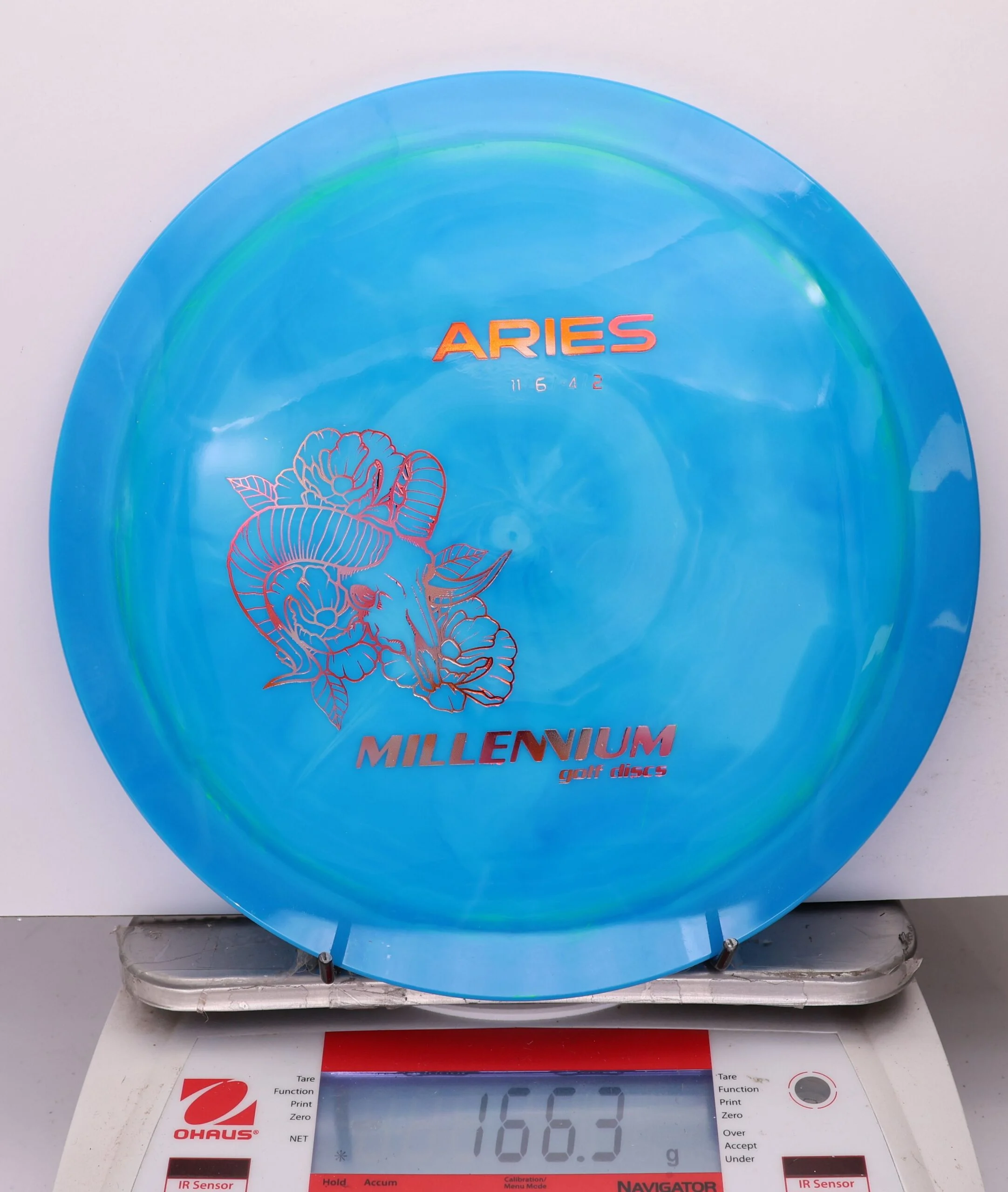 1048973 Swirly Sirius Aries - #305 BlueGreen, 166