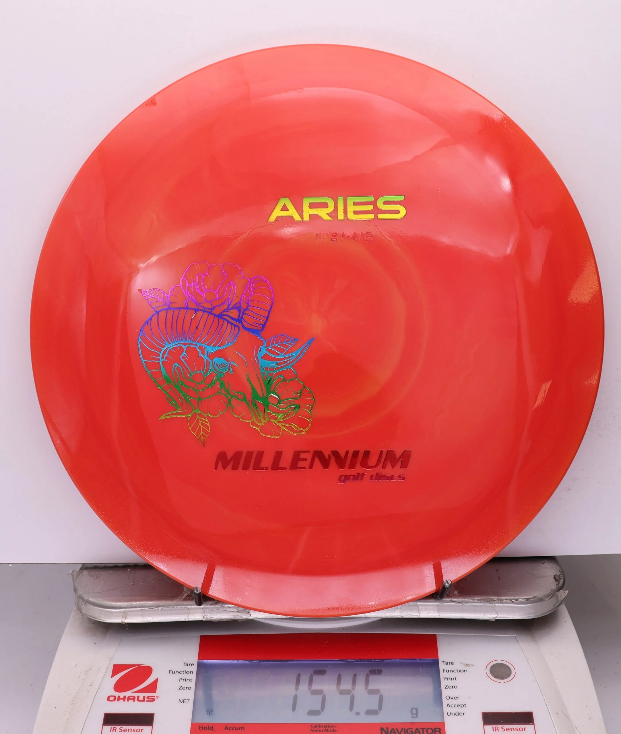 1049006 Swirly Sirius Aries - #318 Red, 155