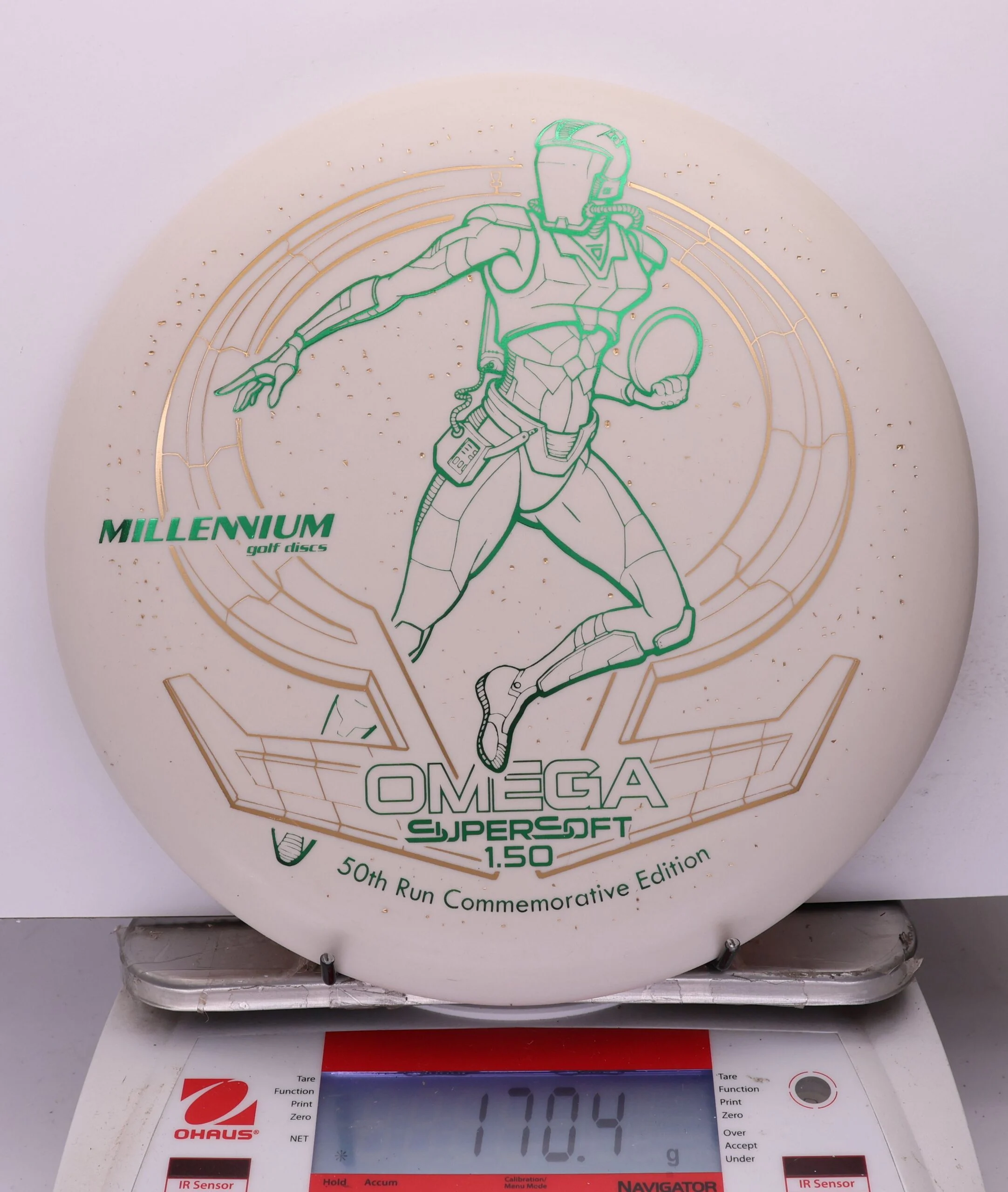 1049362 Millennium Omega SuperSoft, 50th Run - #305 White, 170