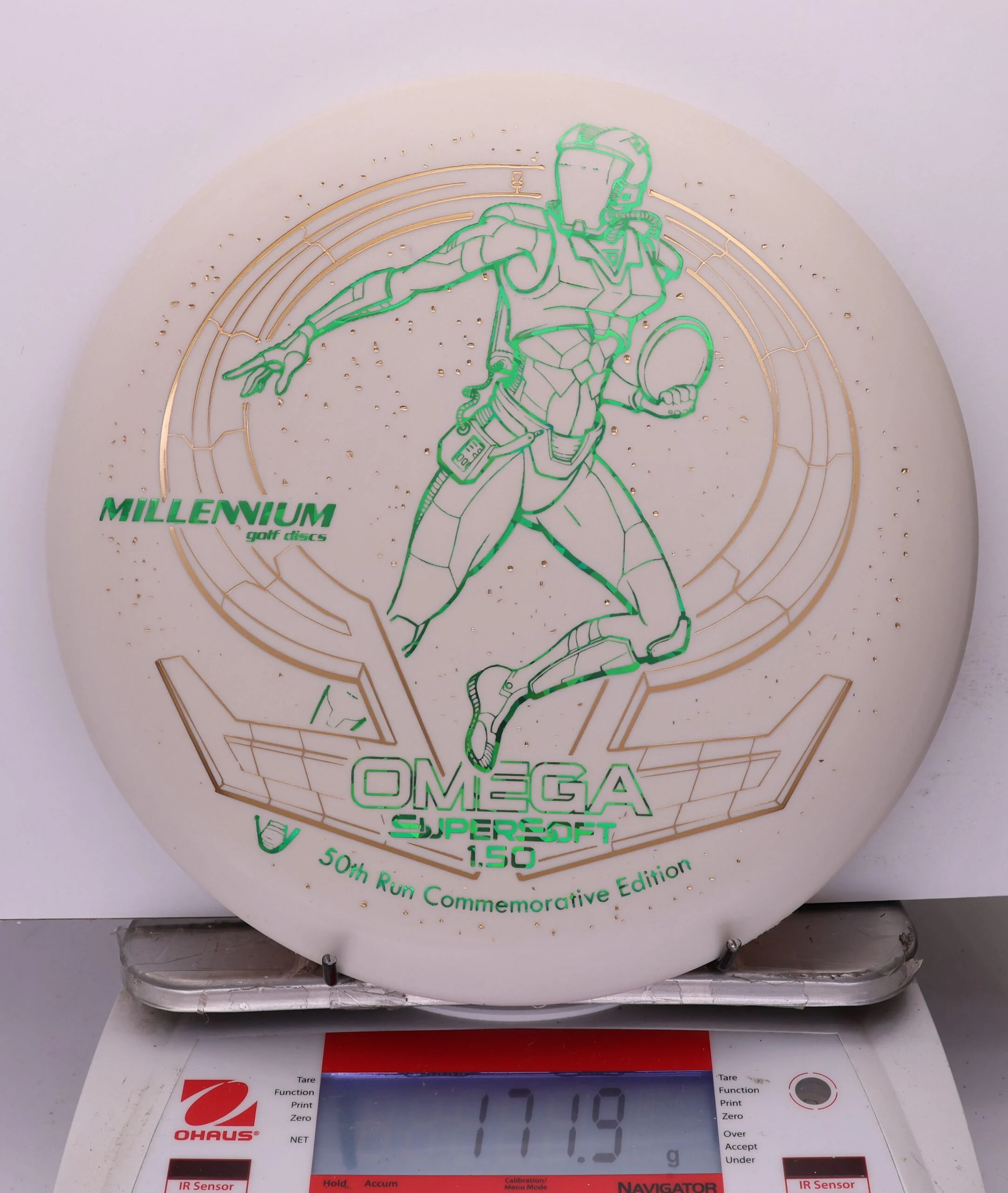 1049365 Millennium Omega SuperSoft, 50th Run - #308 White, 172