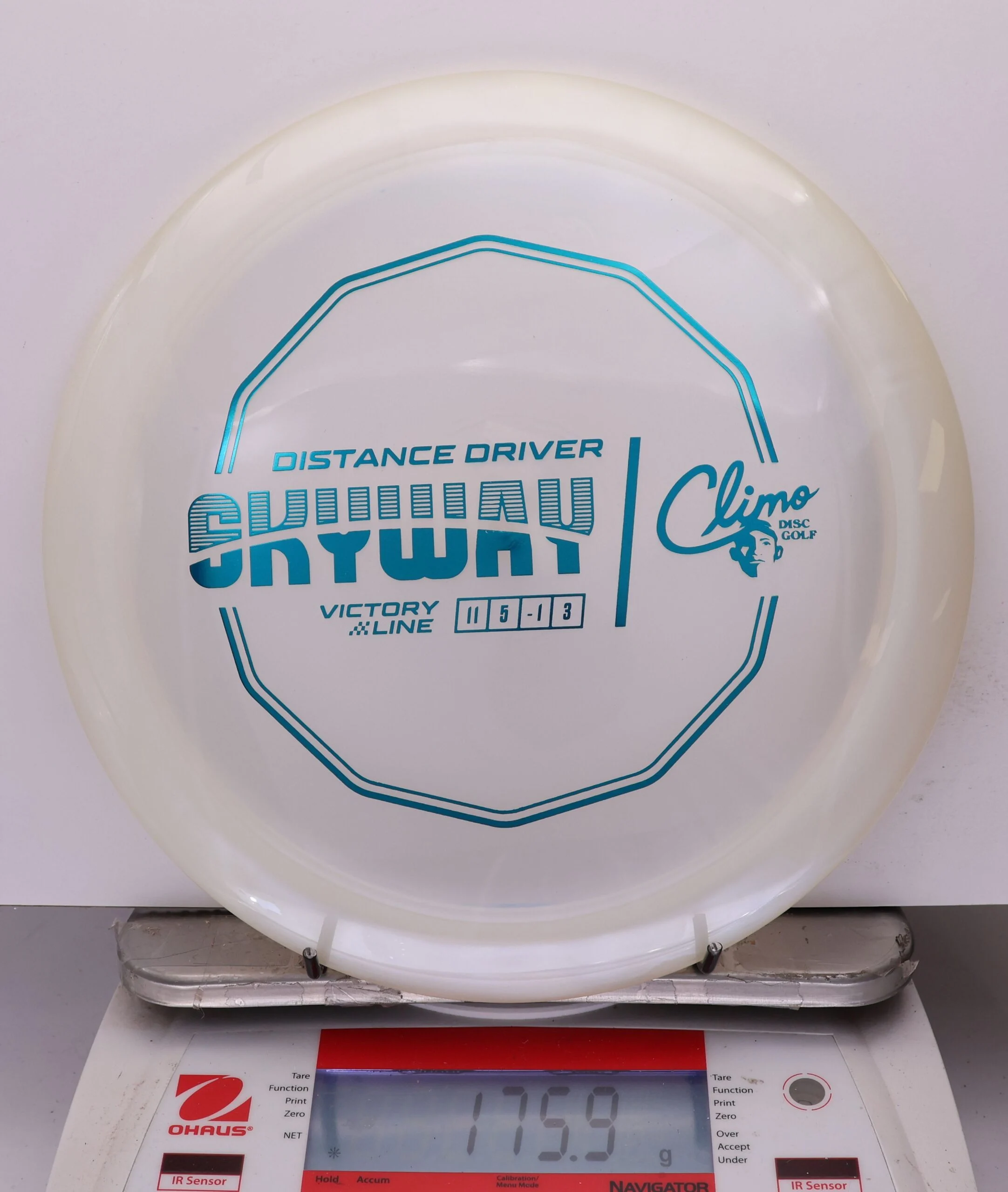 1049575 Victory Line Skyway - #345 ClearWhite, 176