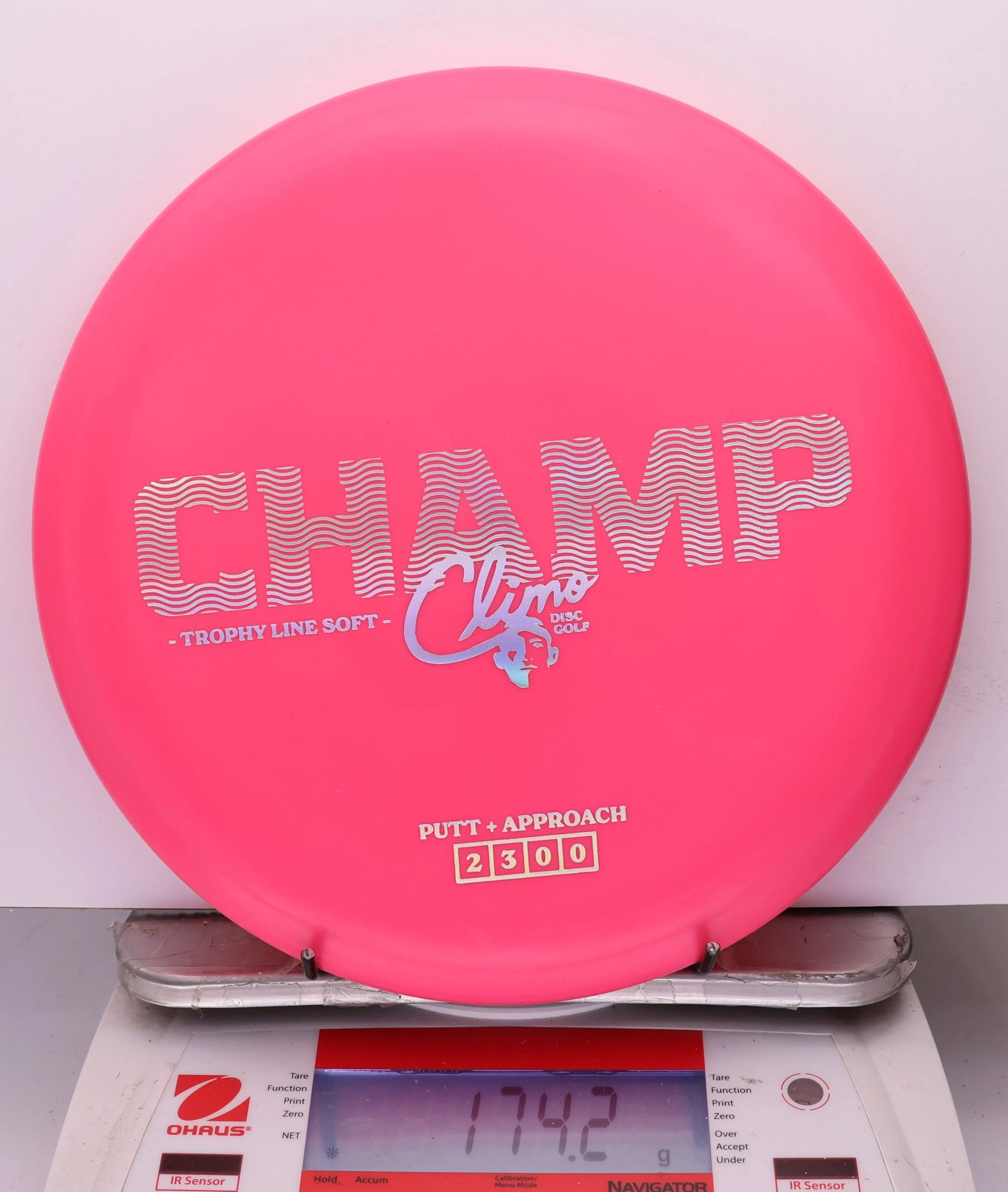 1049809 Trophy Line Soft Champ - #338 Pink, 174