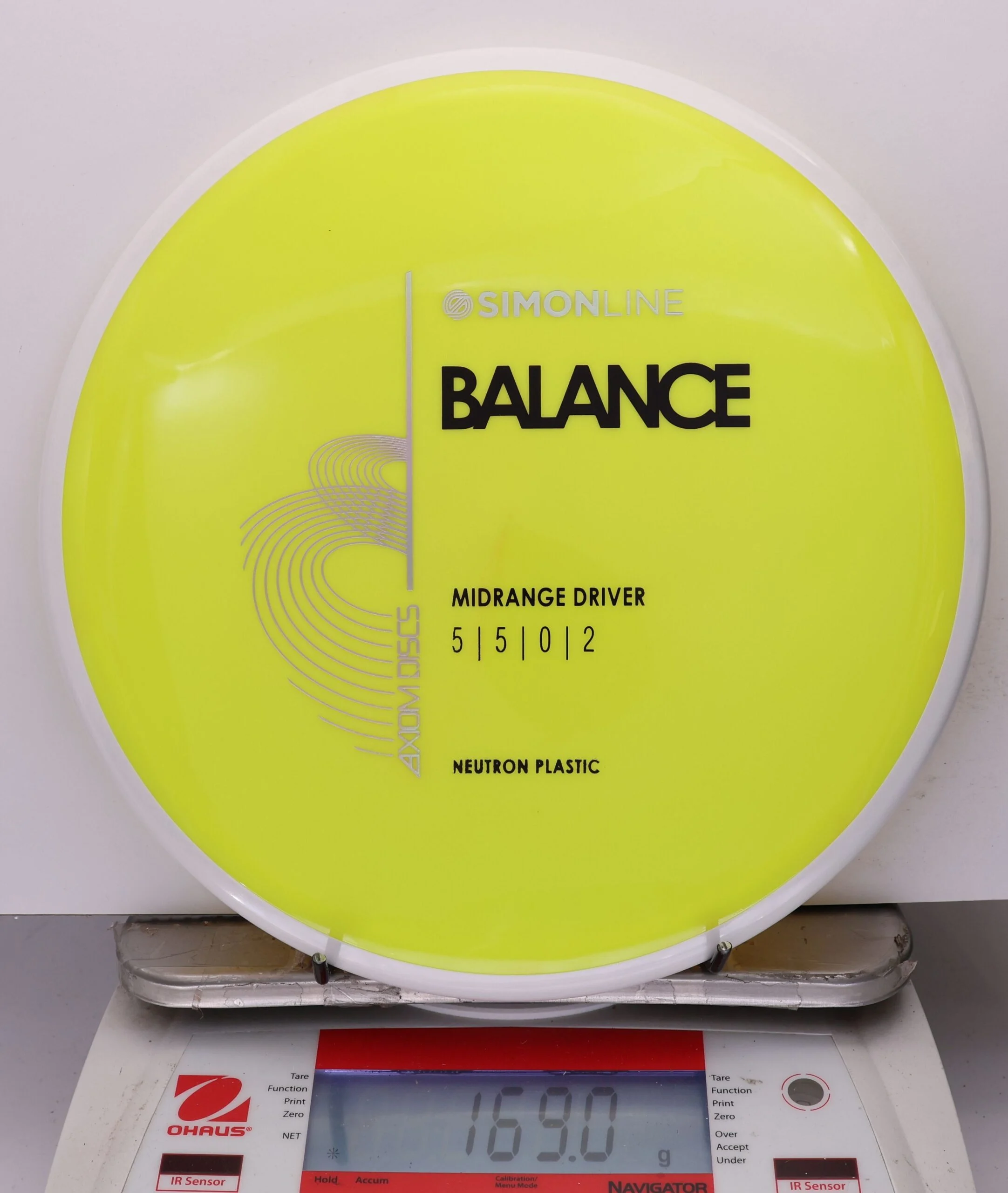 1050343 Simon Line Neutron Balance - #654 White-Yellow, 169