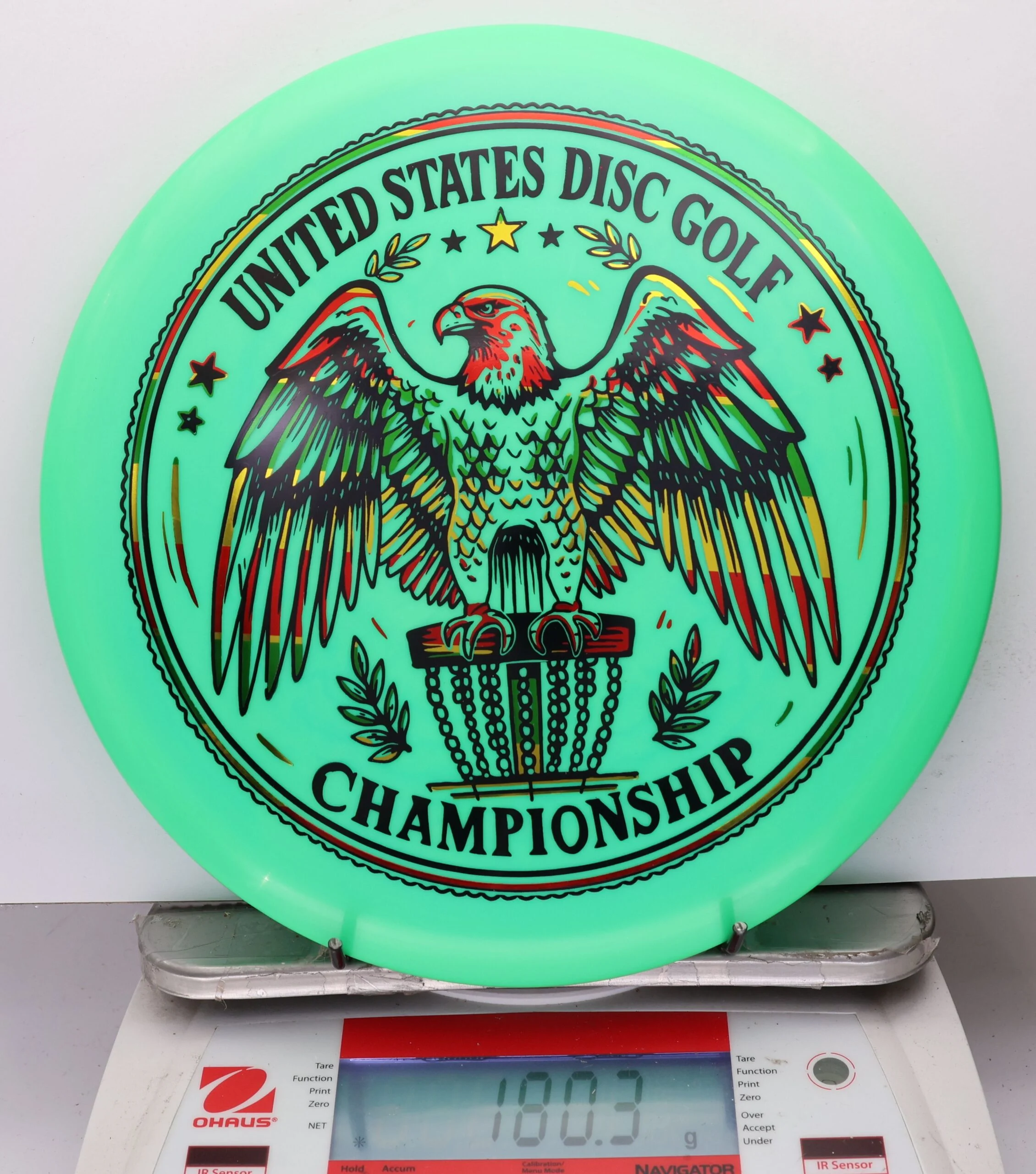 1050490 Swirly Star Rancho Roc, 2026 USDGC Coin Toss - Heads and Tails - #01 Tails-Green, 180