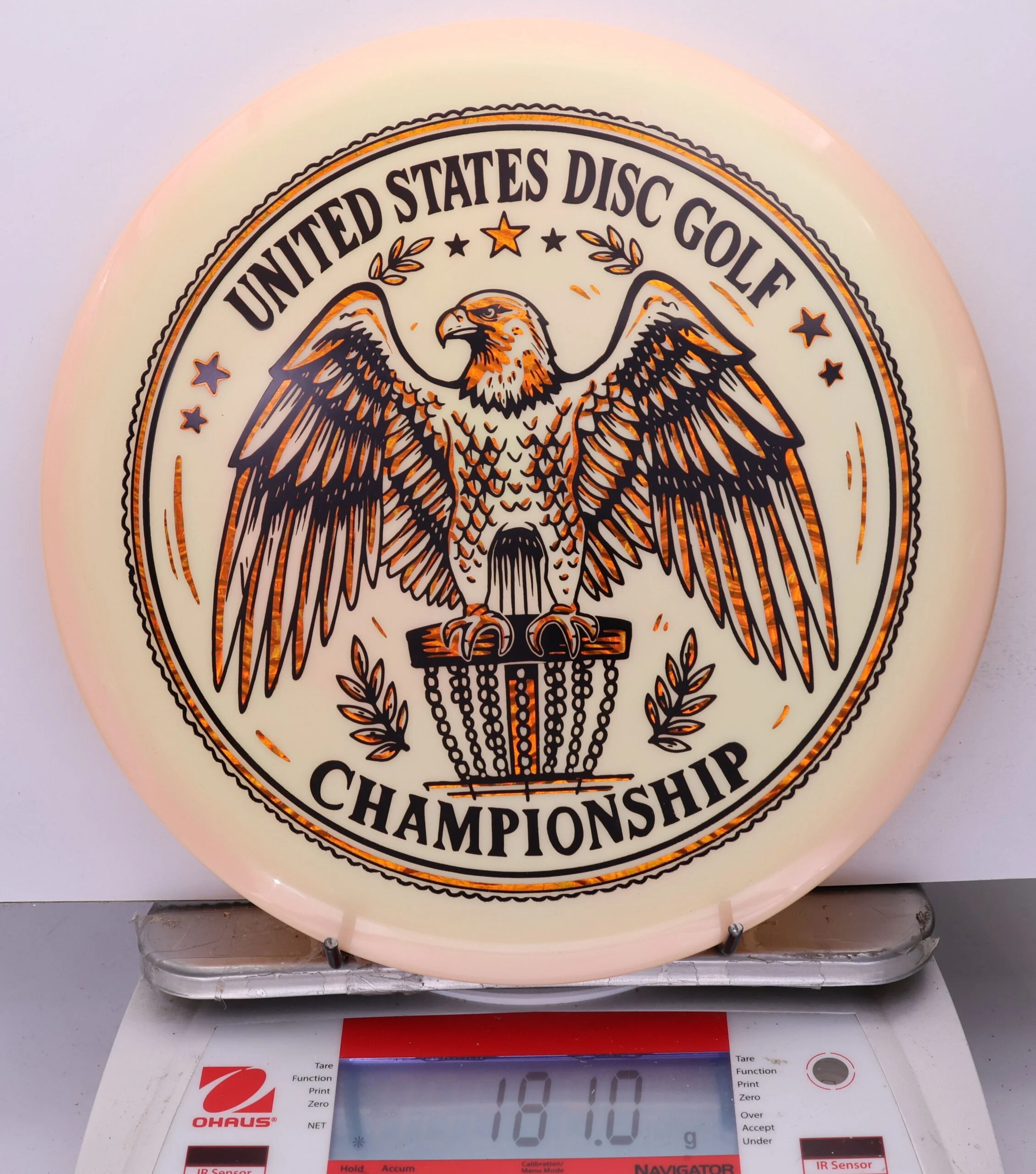1050524 Swirly Star Rancho Roc, 2026 USDGC Coin Toss - Heads and Tails - #02 Tails-PeachYello, 181