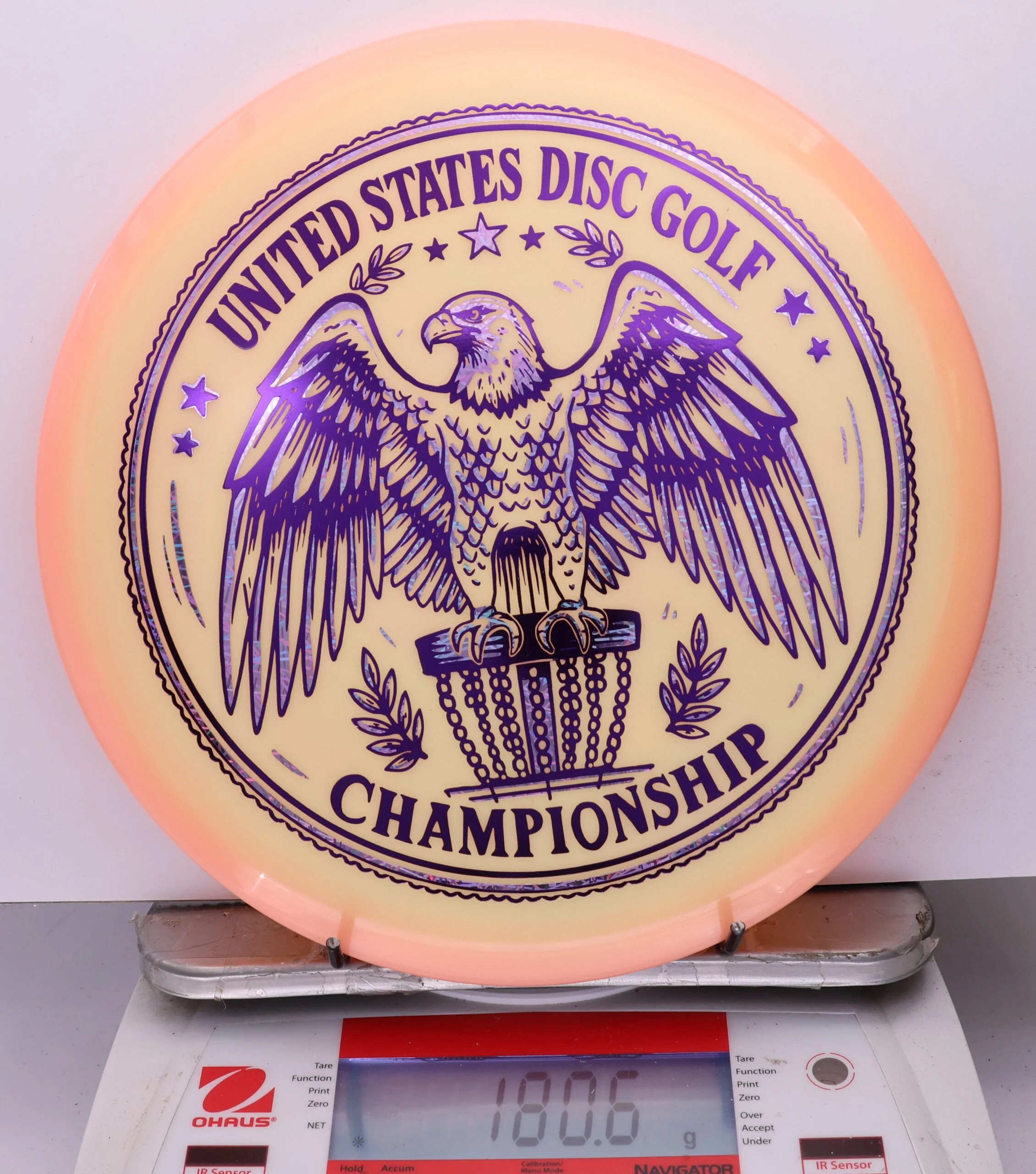 1050525 Swirly Star Rancho Roc, 2026 USDGC Coin Toss - Heads and Tails - #03 Tails-PeachYello, 181
