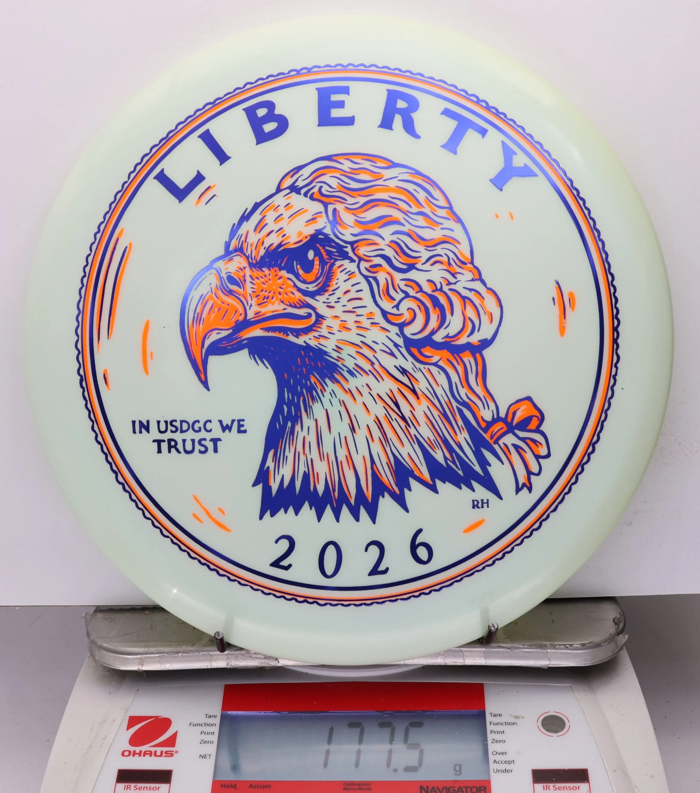 1050664 Swirly Star Rancho Roc, 2026 USDGC Coin Toss - Heads and Tails - #26 Heads-BrlyYello, 178