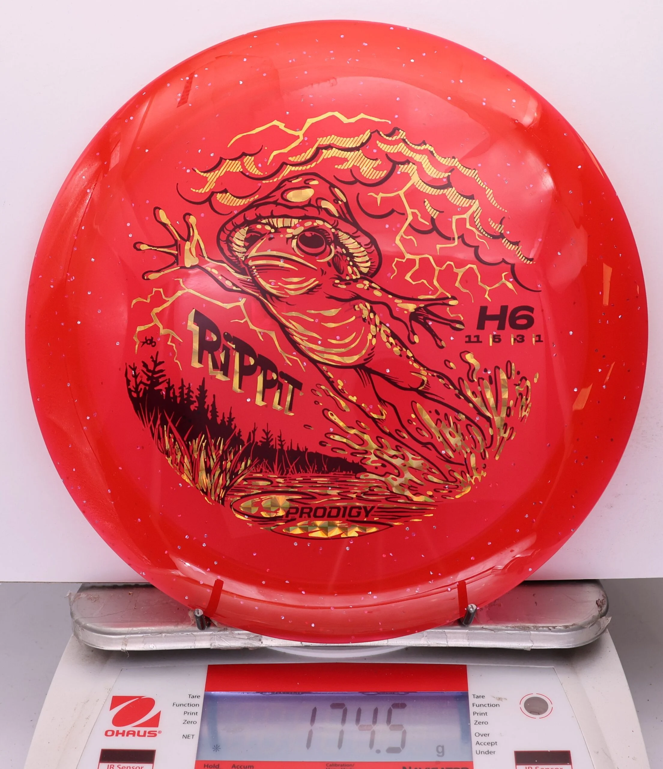 1050812 Glimmer H6 750, Rippit Reborn Stamp - #01 Red, 175