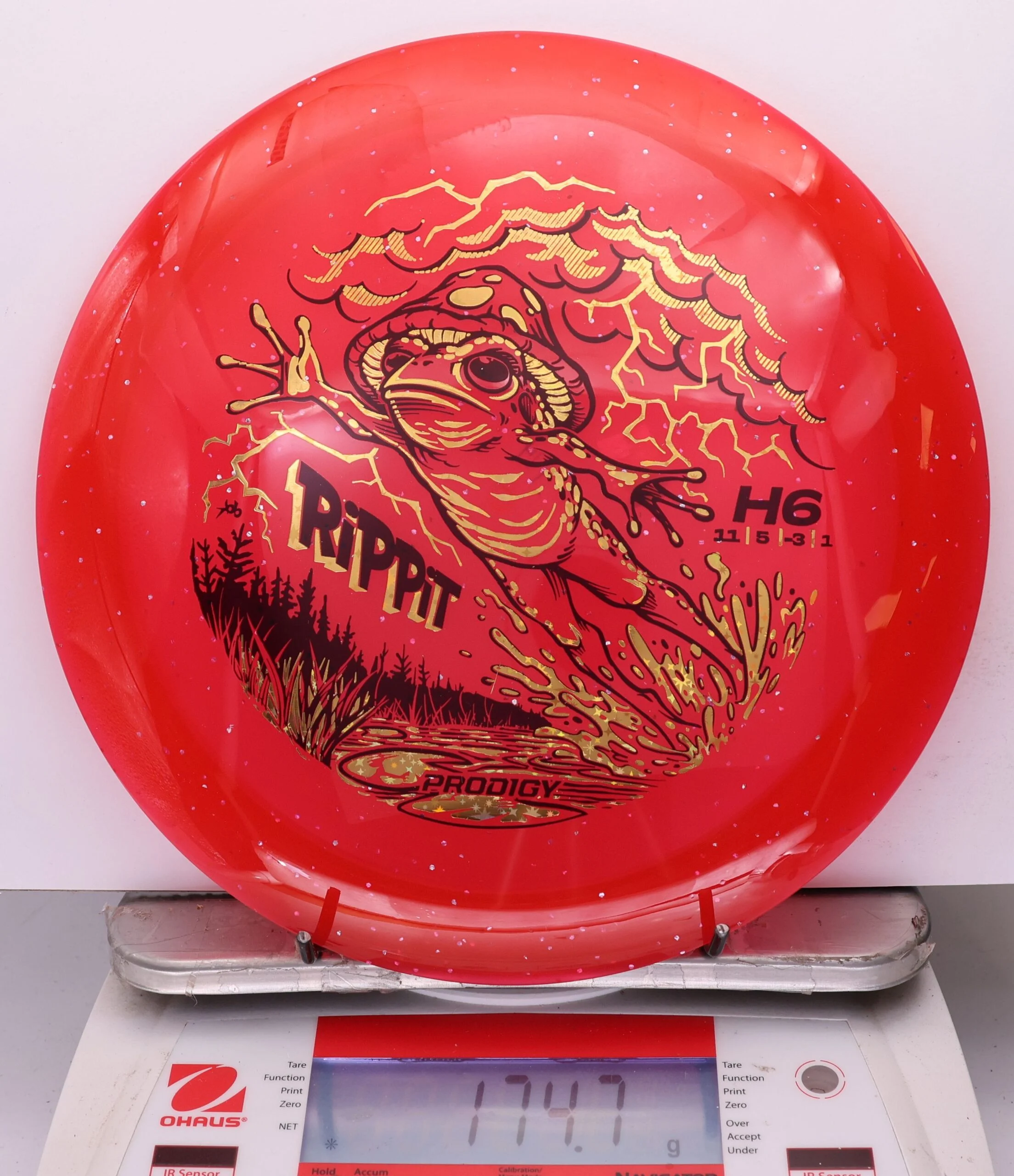 1050842 Glimmer H6 750, Rippit Reborn Stamp - #03 Red, 175
